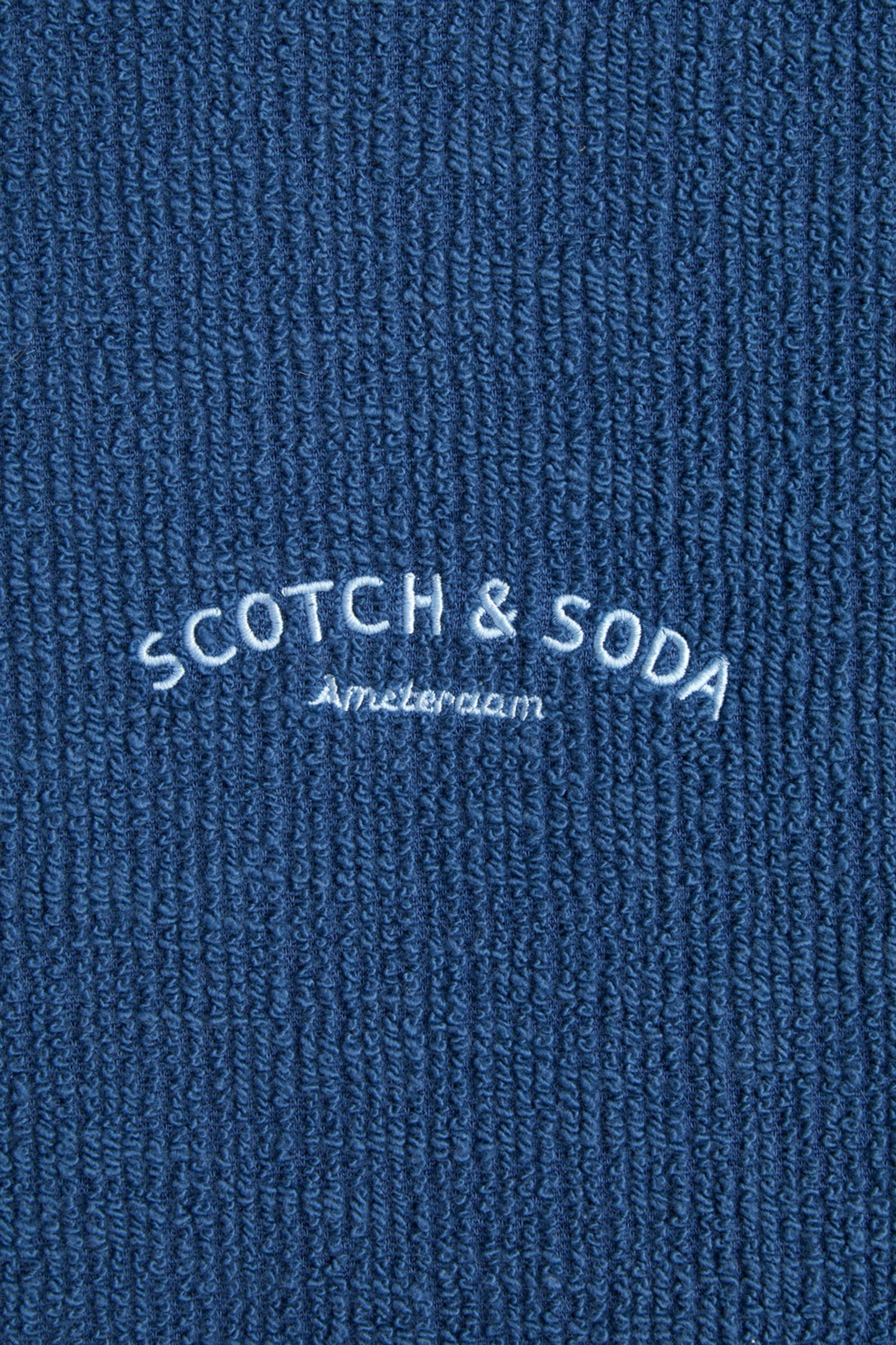 TEXTURE SLUB INTERLOCK CREW DARK OBSIDIAN 4