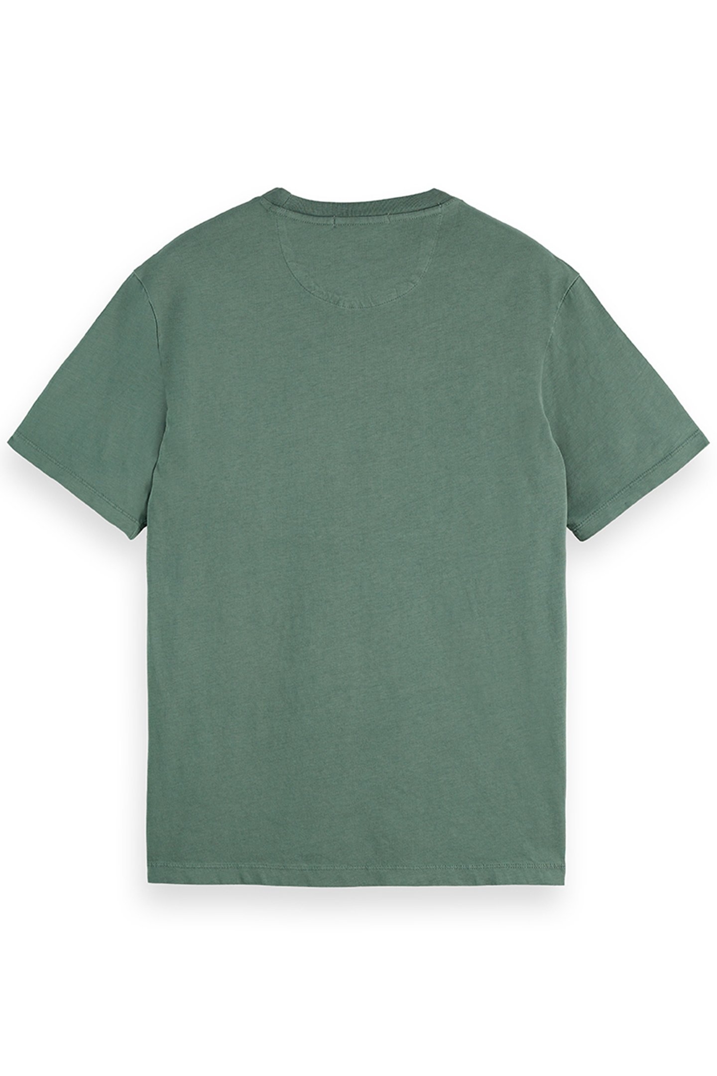GARMENT DYED SS POCKET TEE KHAKI GREEN 2