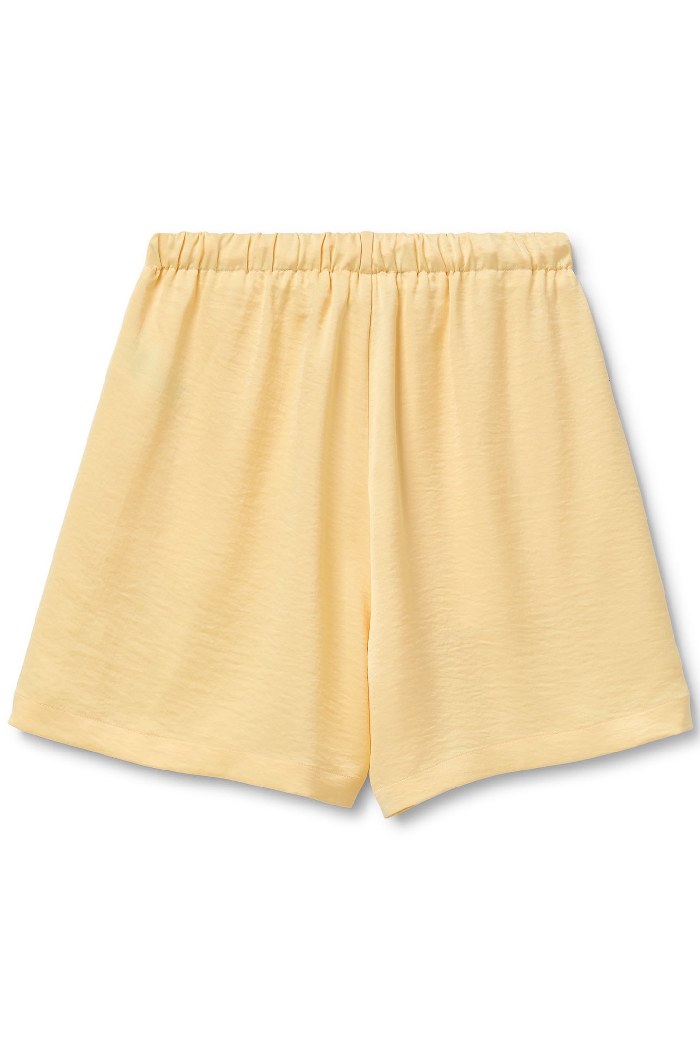 SATIN EASY DRAWSTRING SHORTS GOLDEN HAZE 4