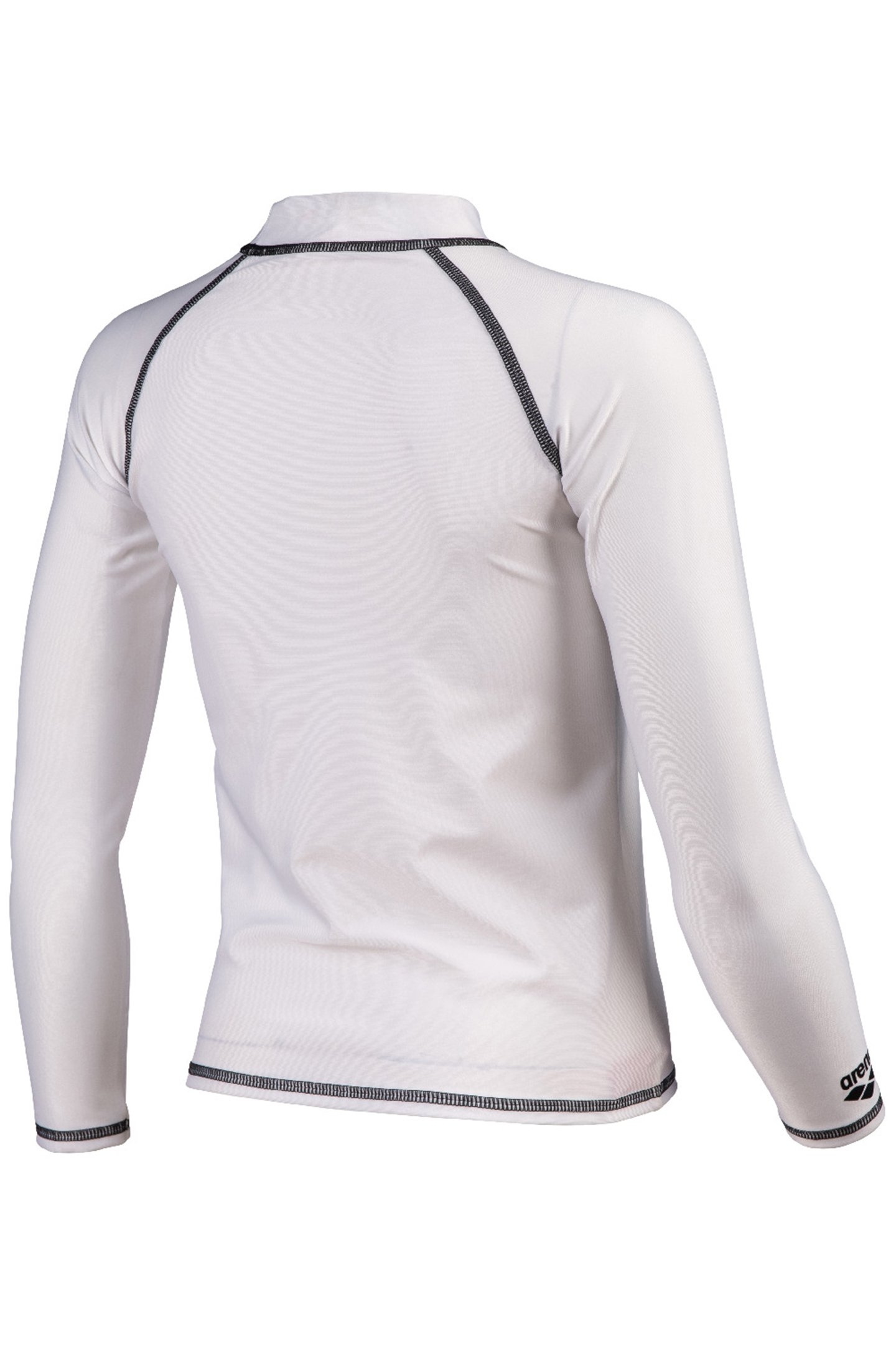 UNISEX JR ARENA RASH VEST L/S GRAPHIC WHITE-BLACK 8