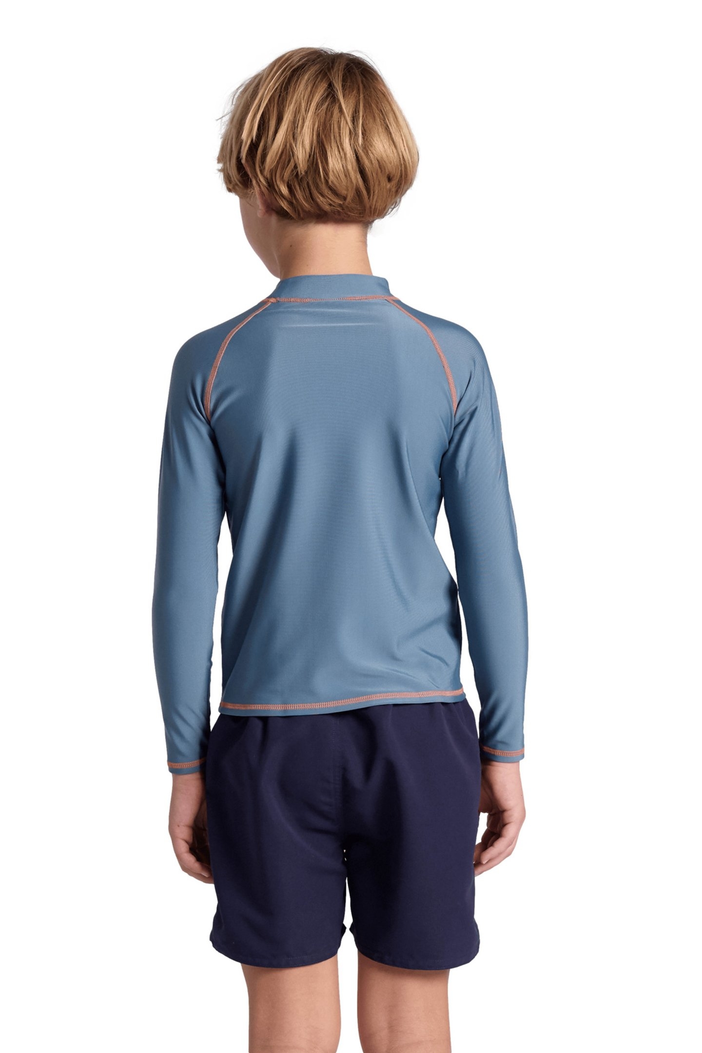 UNISEX JR ARENA RASH VEST L/S GRAPHIC STONE GREY-NESPOLA 4