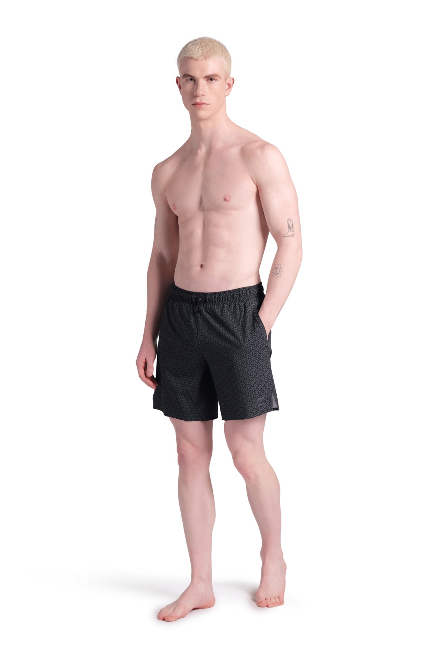 MEN'S ARENA EVO BEACH BOXER AO BLACK-ASPHALT 3
