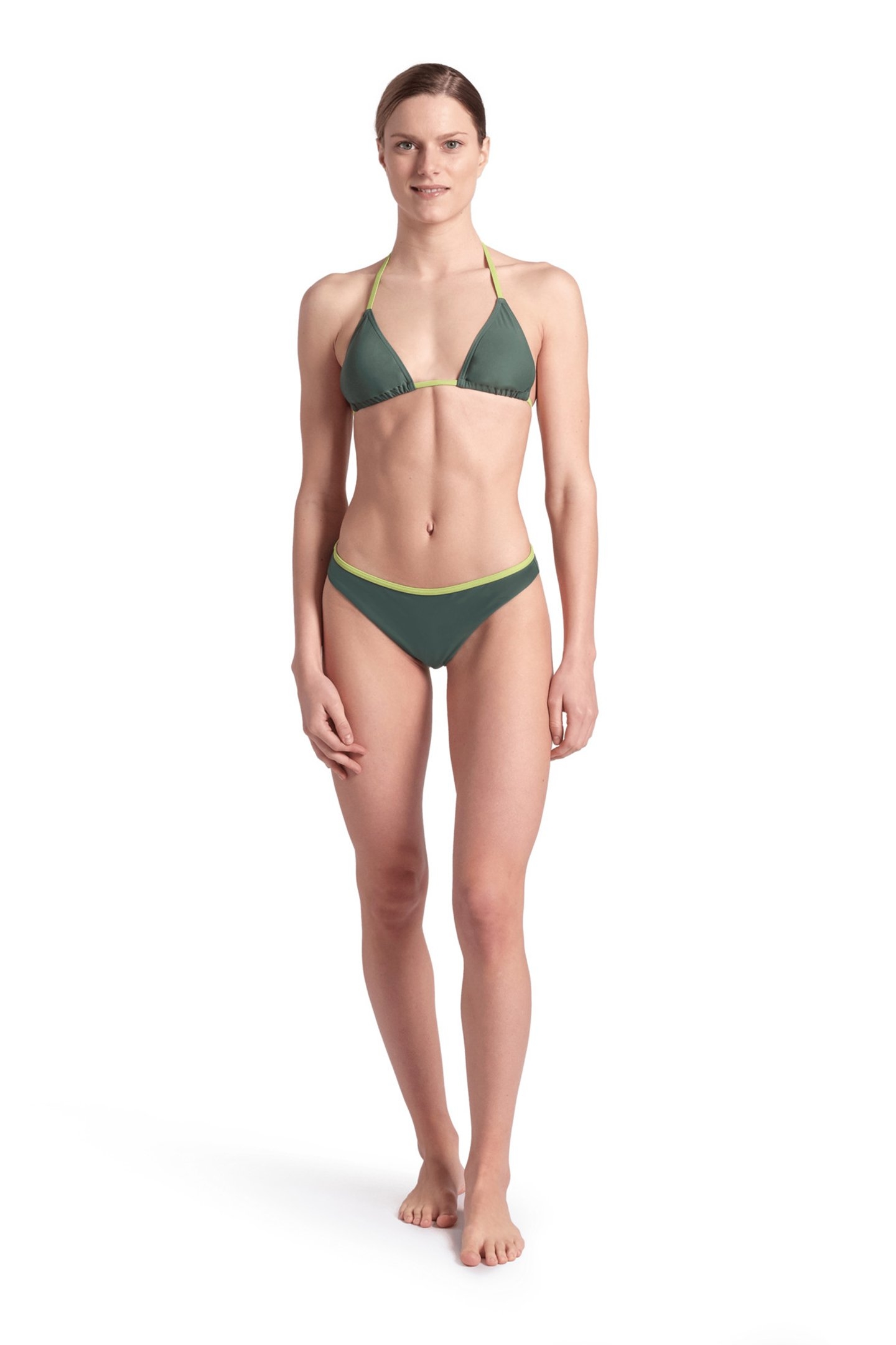WOMEN'S ARENA PRO_FILE BIKINI BANDEAU SAGE-SOFT GREEN 3