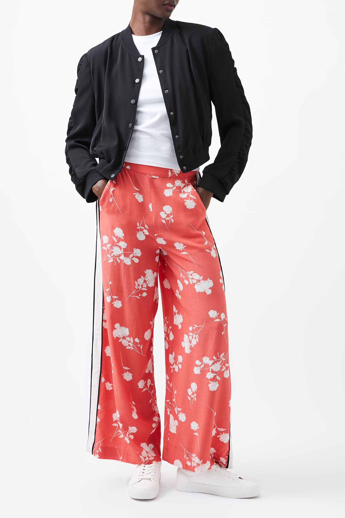 HARRIE SUITING BOMBER JACKET BLACKOUT 1