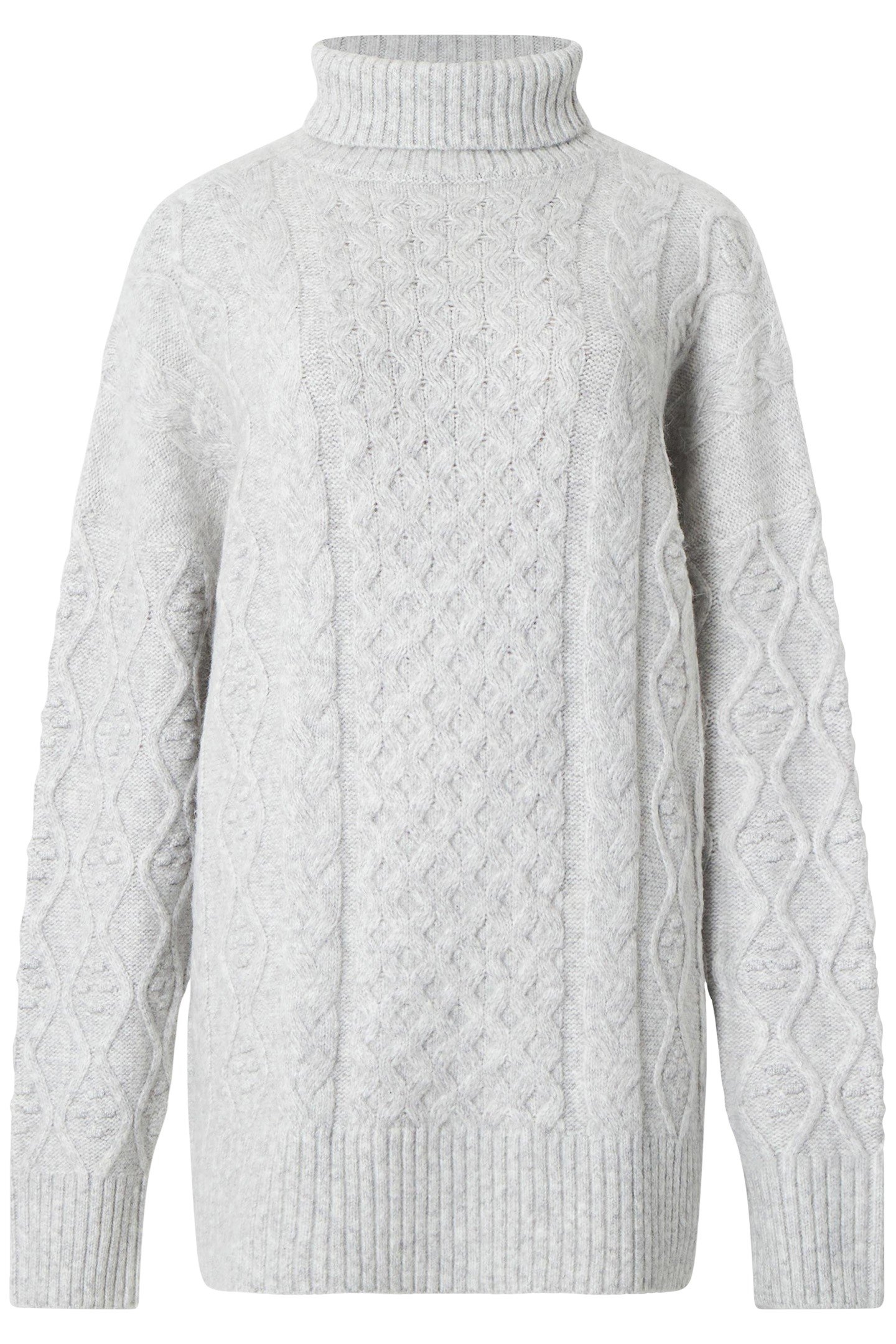 MAKIRA LS JUMPER LIGHT GREY MEL 3