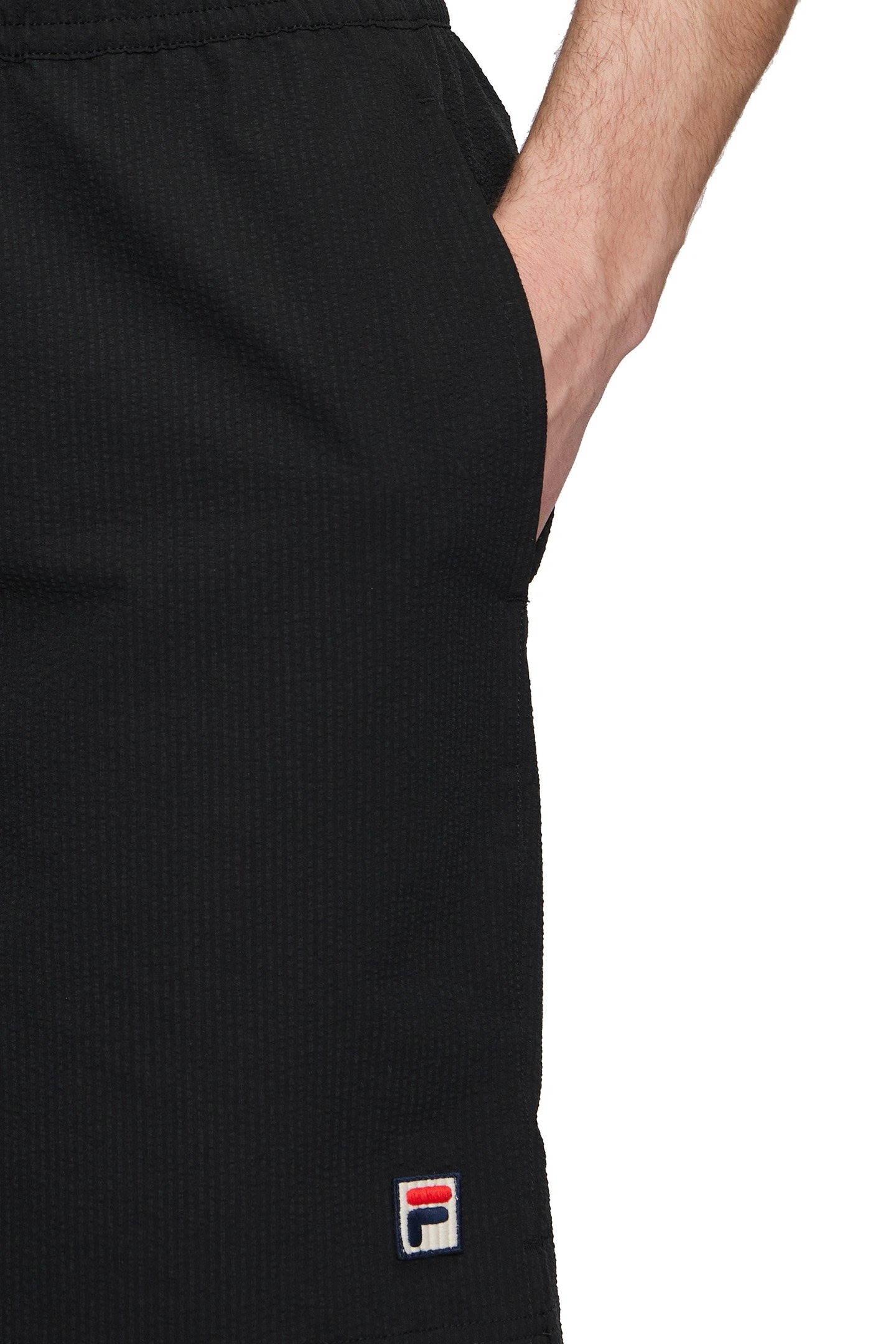 LURE LOOSE WOVEN SHORTS BLACK 7