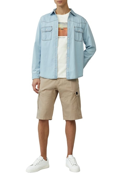 S.OLIVER SHORTS BROWN 2