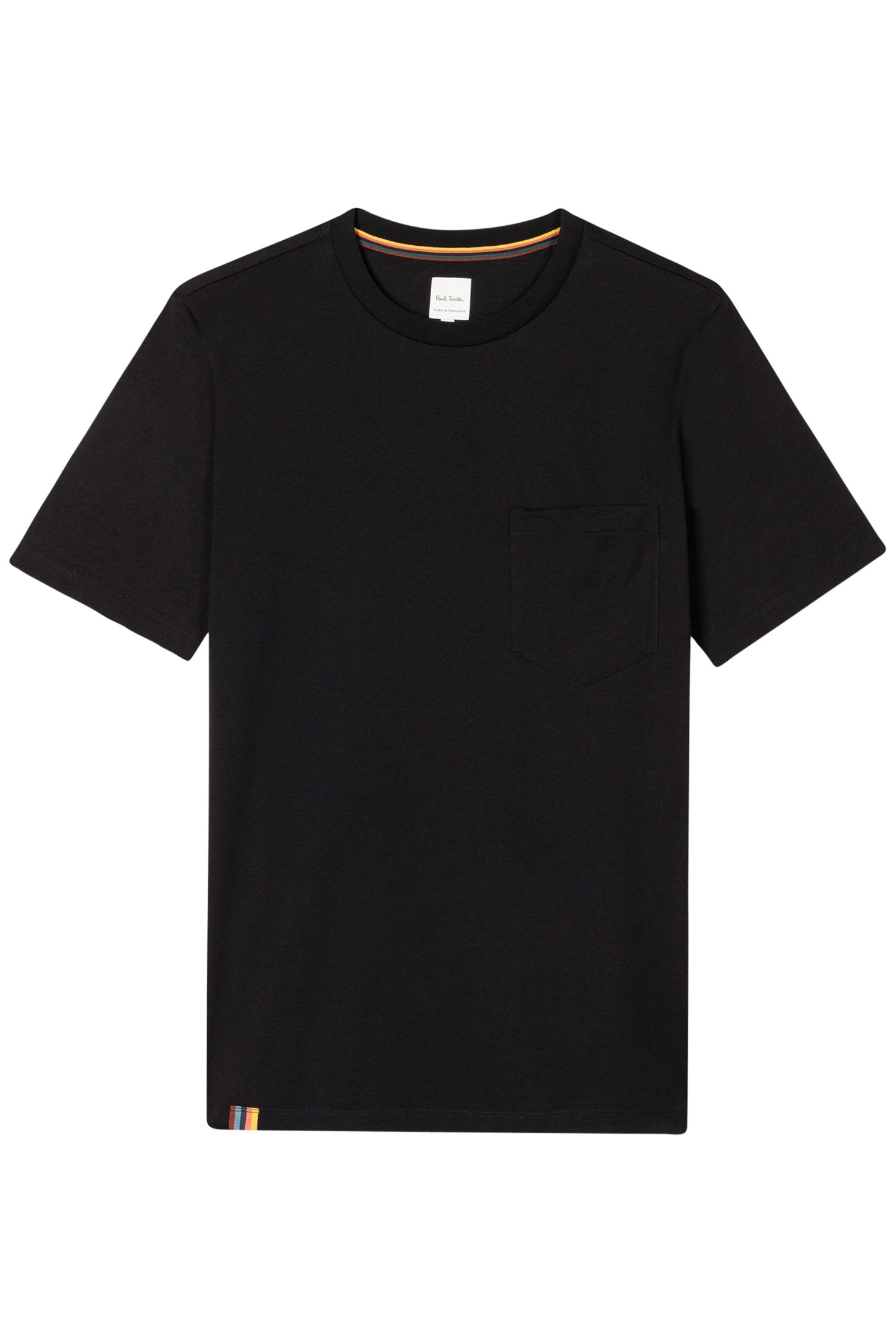 TSHIRT ARTIST STRIPE TAPE BLACK 1