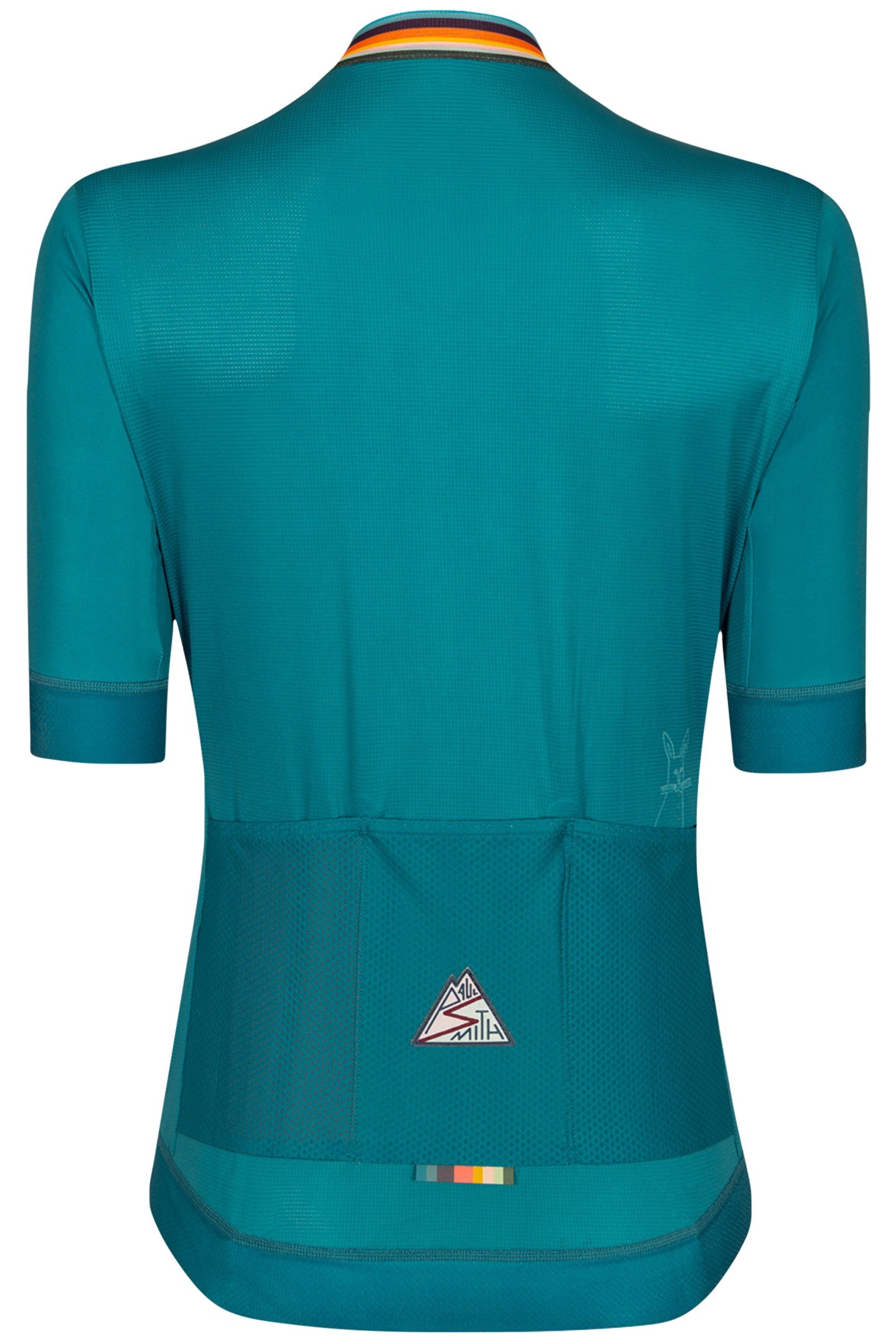 CYCLE JERSEY S/S ARTIST STRIPE PETROL GREEN 4