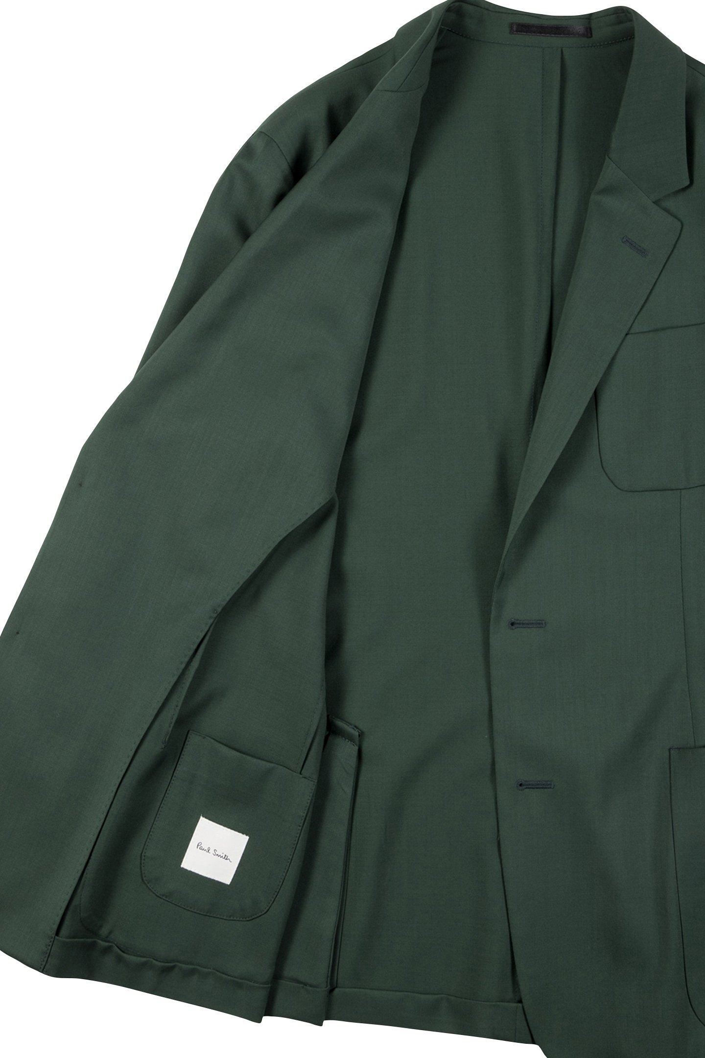 2 BUTTON JACKET BOTTLE GREEN 2