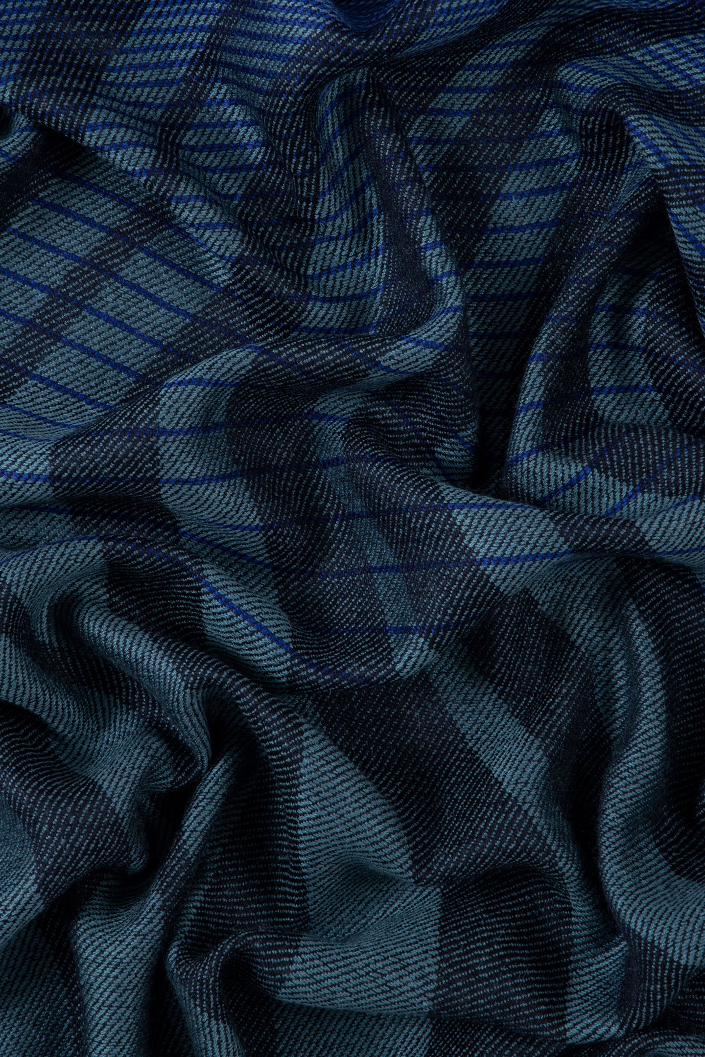 WOMEN SCARF SWIRL GRAD NAVY 4