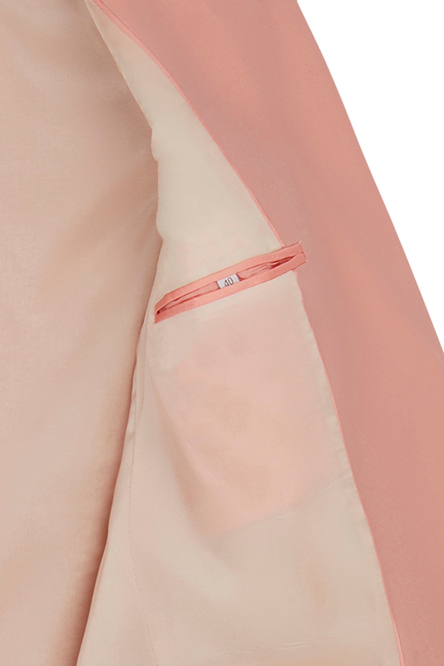 WOMENS SUIT JACKET POWDER PINK 6