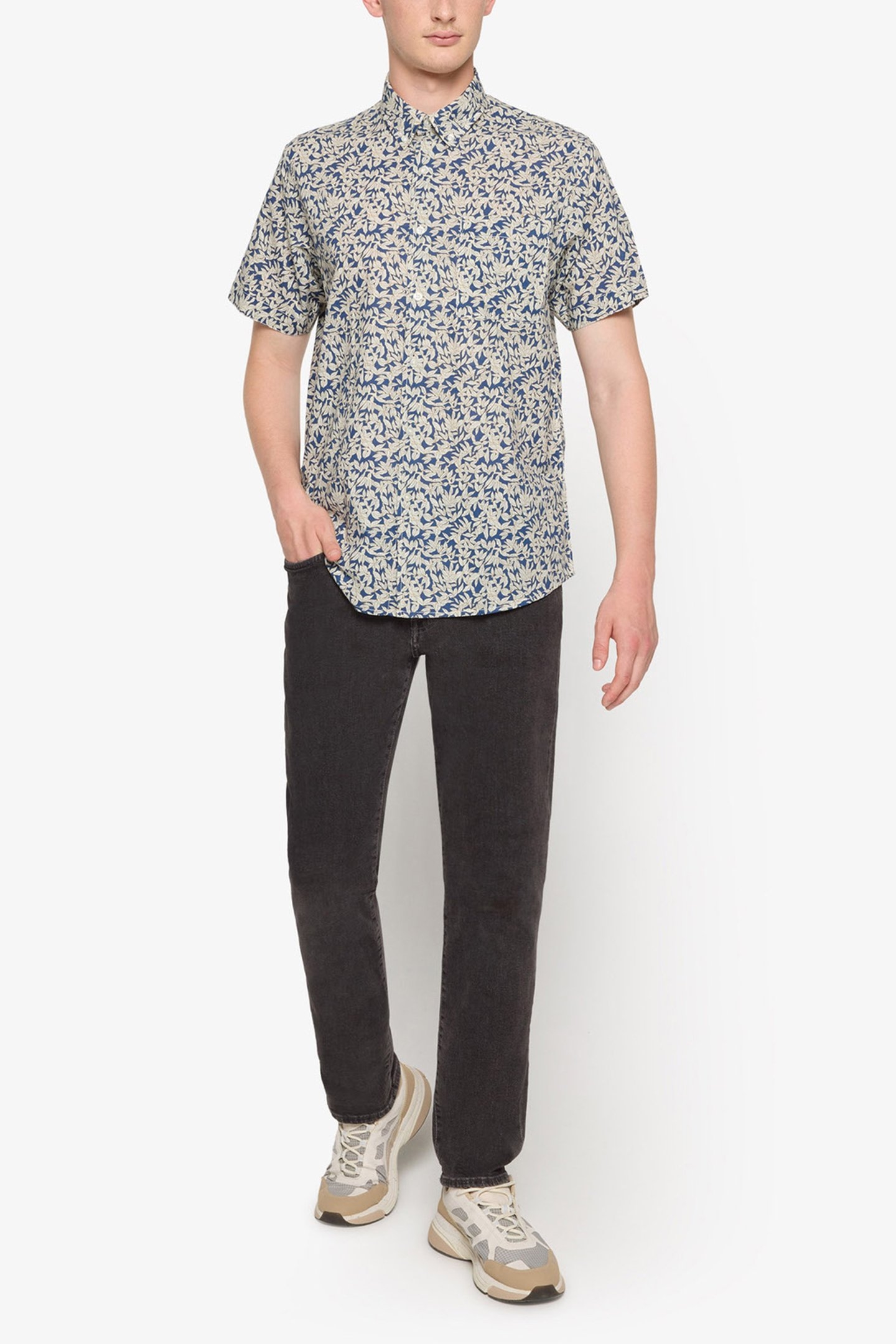 PINGOLSI PRINT SLUB BLUE CAPTAIN 3