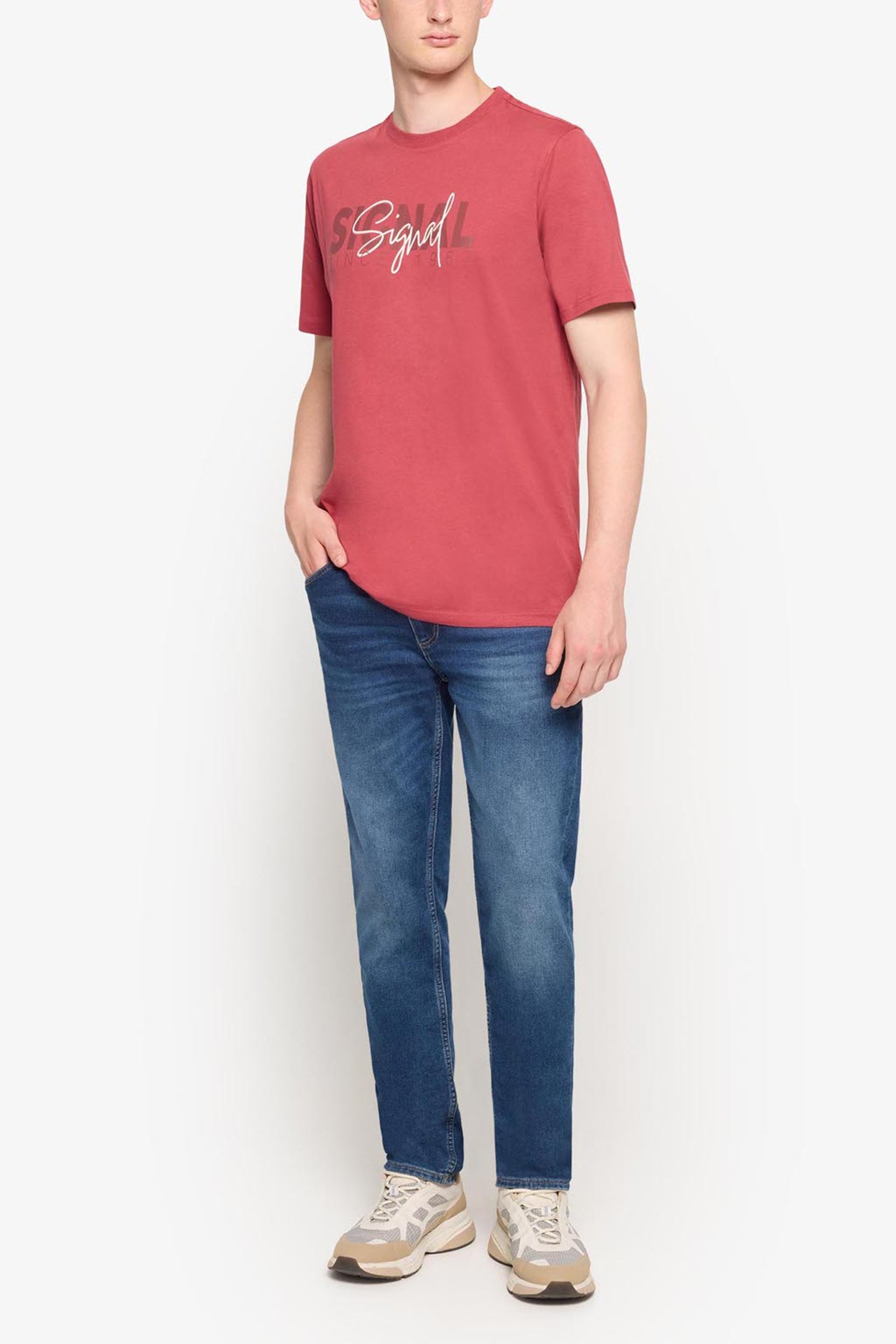 OWENSI PRINT TEE + RED EARTH 3