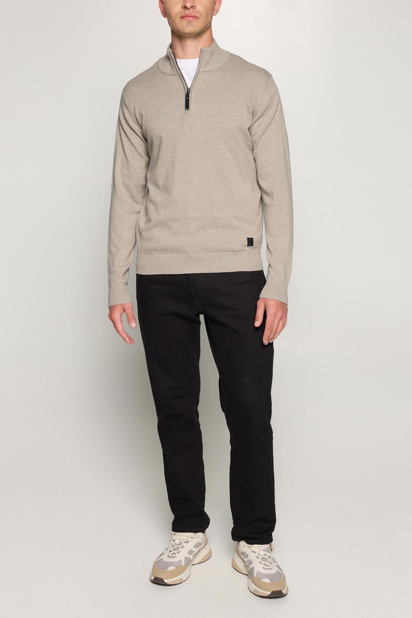 KLAUSSI HALFZIP + STRAW BEIGE MEL 3