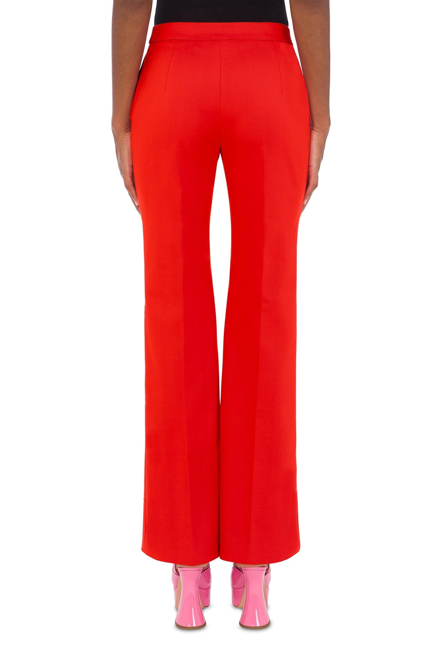 60'S STRETCH CANVAS TROUSERS RED 2