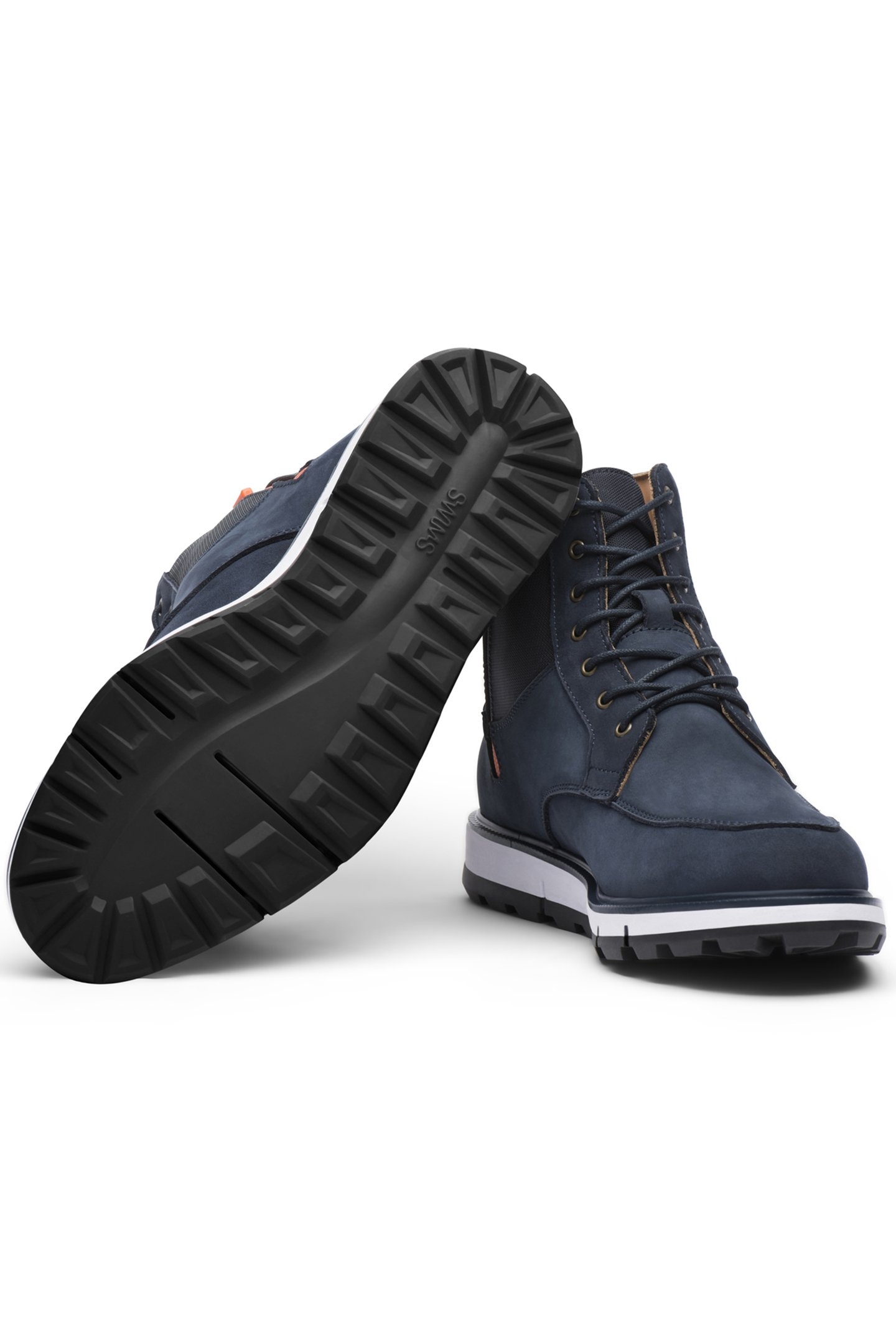 MOTION COUNTRY BOOT NAVY/ORANGE 3