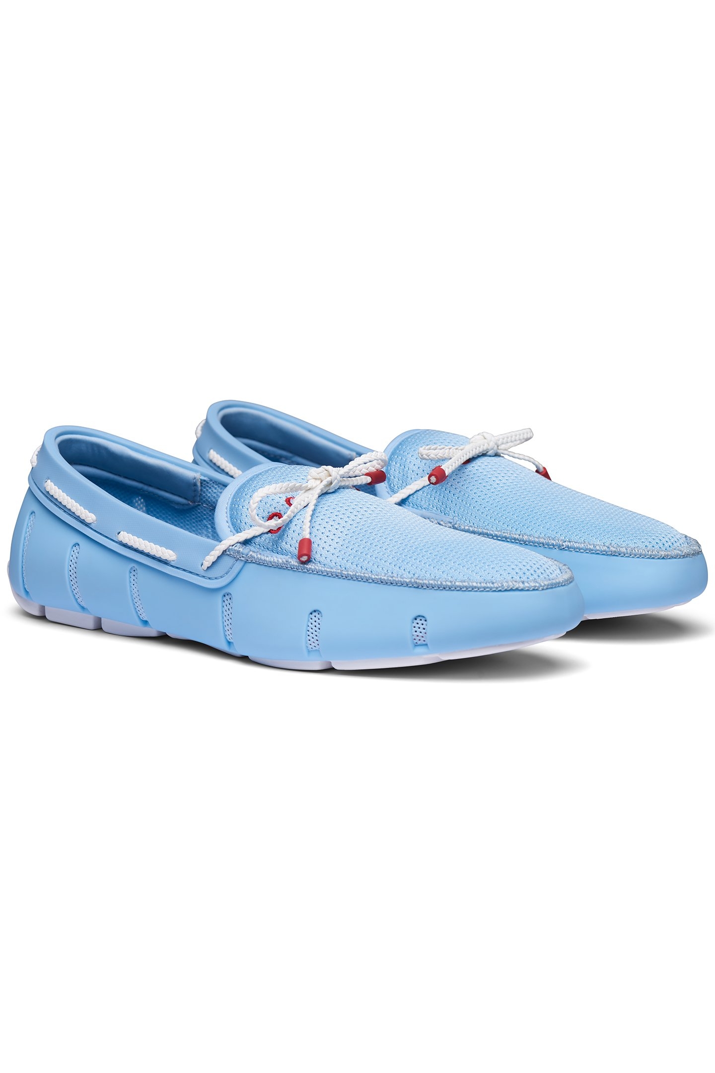 BRAIDED LACE LOAFER SPRAY BLUE 2