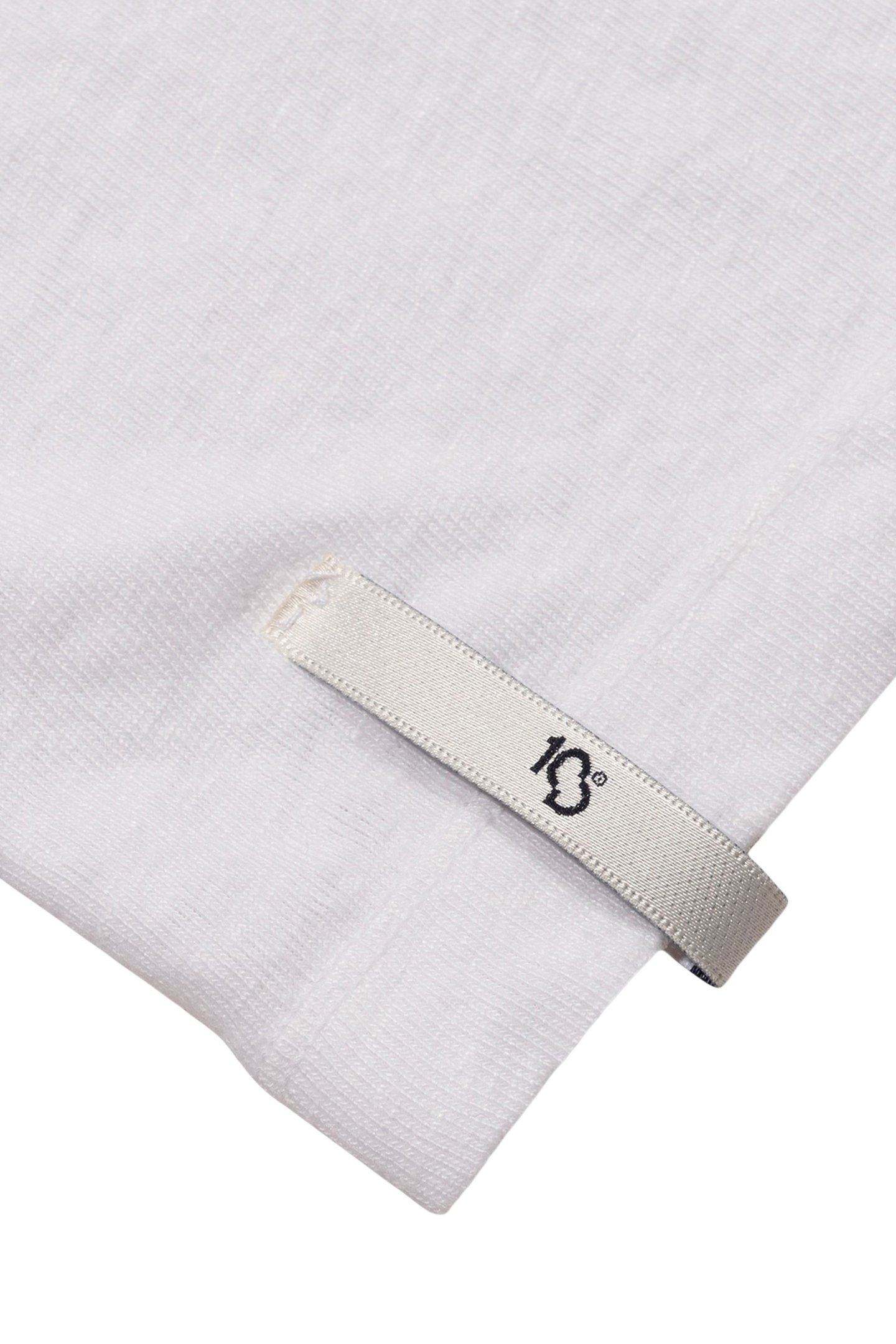 DELTA LINEN TEE WHITE 6