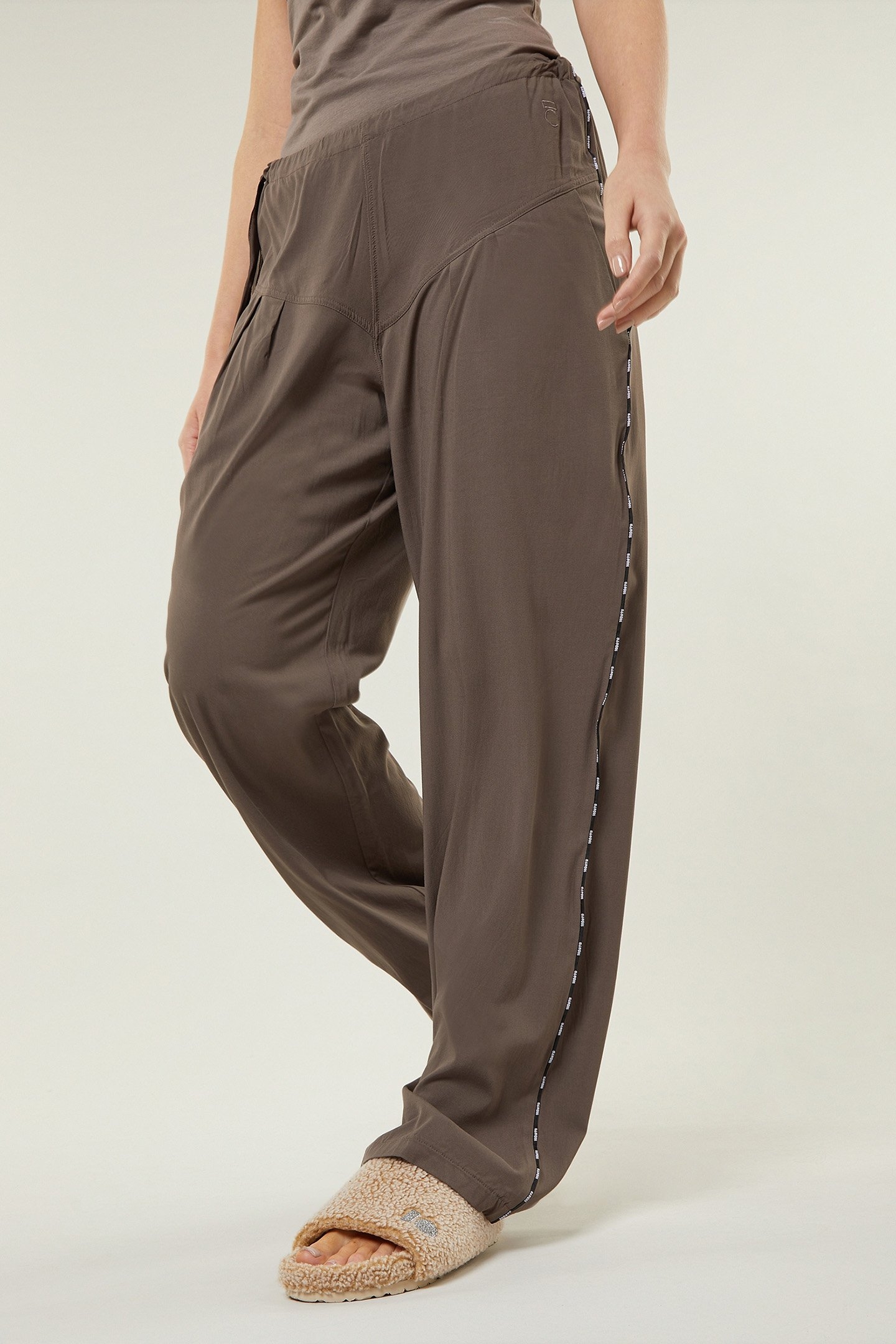 FLOWY PANTS VISCOSE ROCK 1