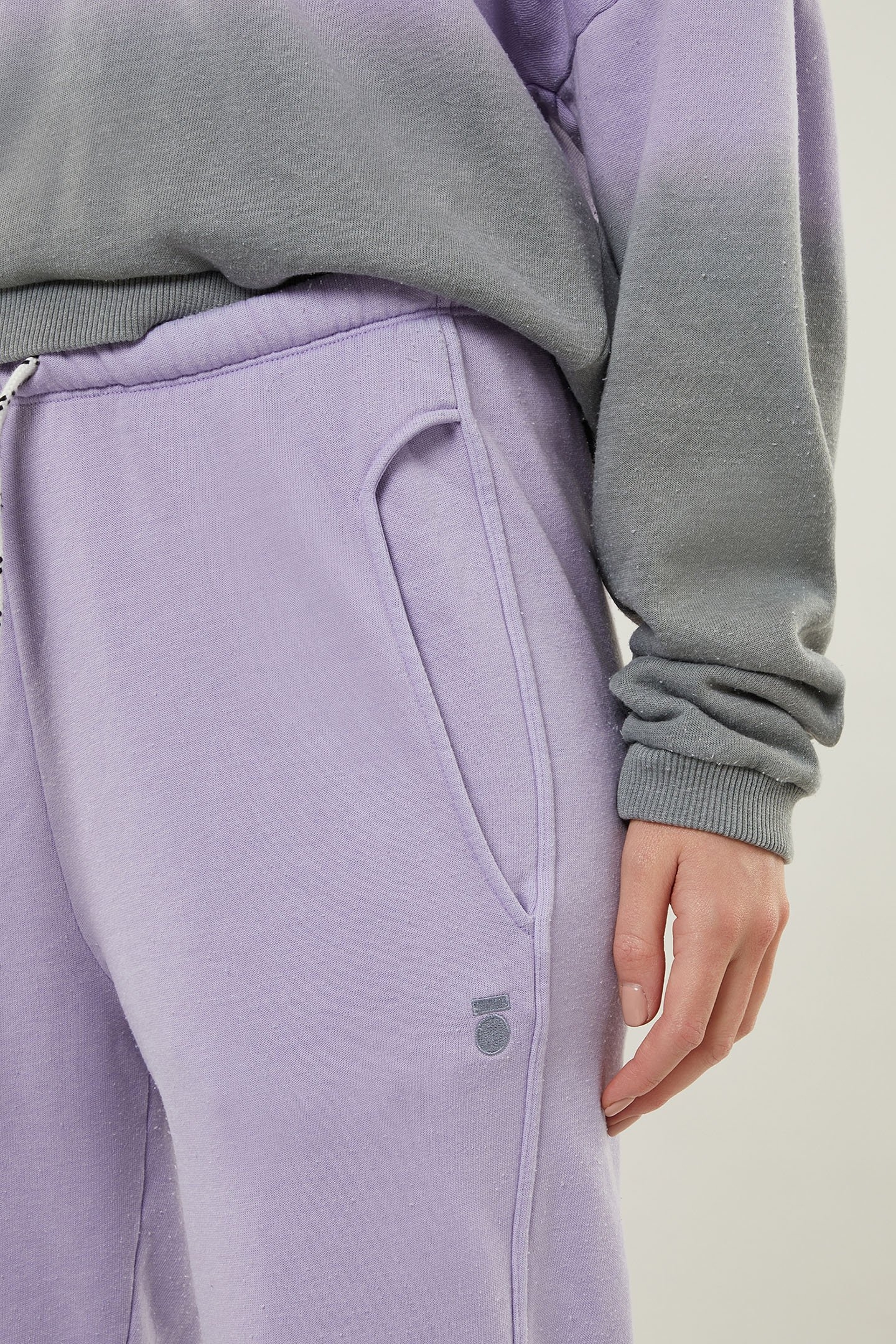 HIGH WAIST JOGGER DIP DYE LILAC 6