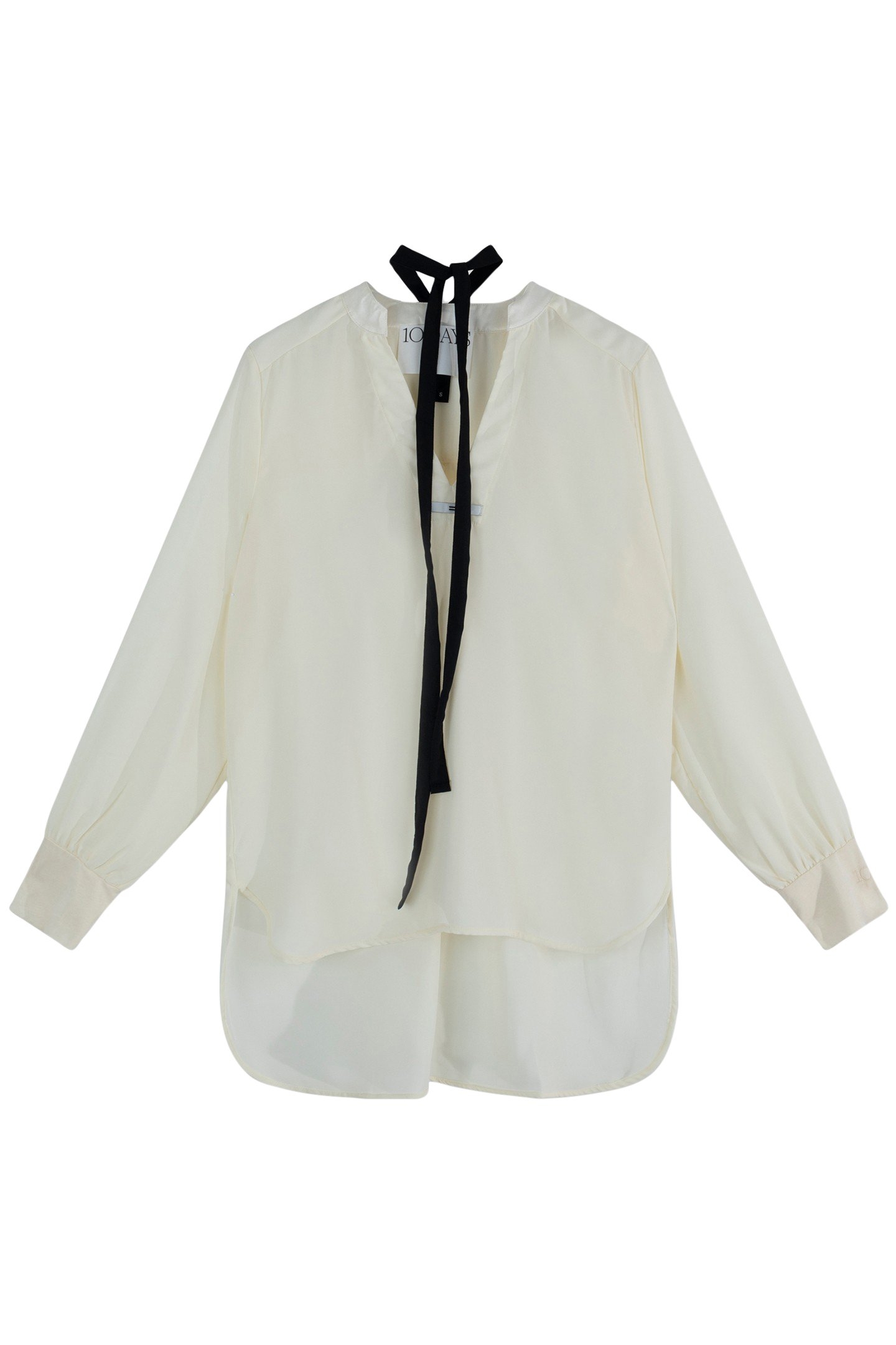 FLOWY BLOUSE CREAM 4