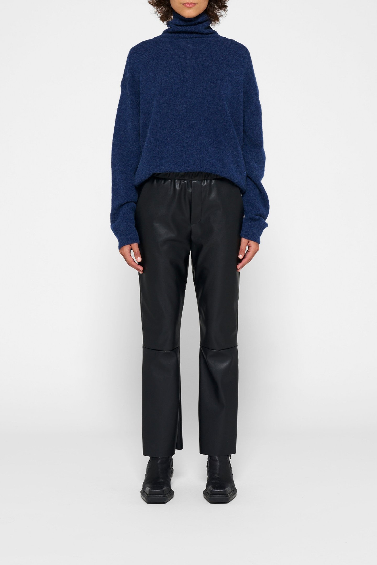 TURTLENECK SWEATER KNIT ELECTRIC BLUE 2