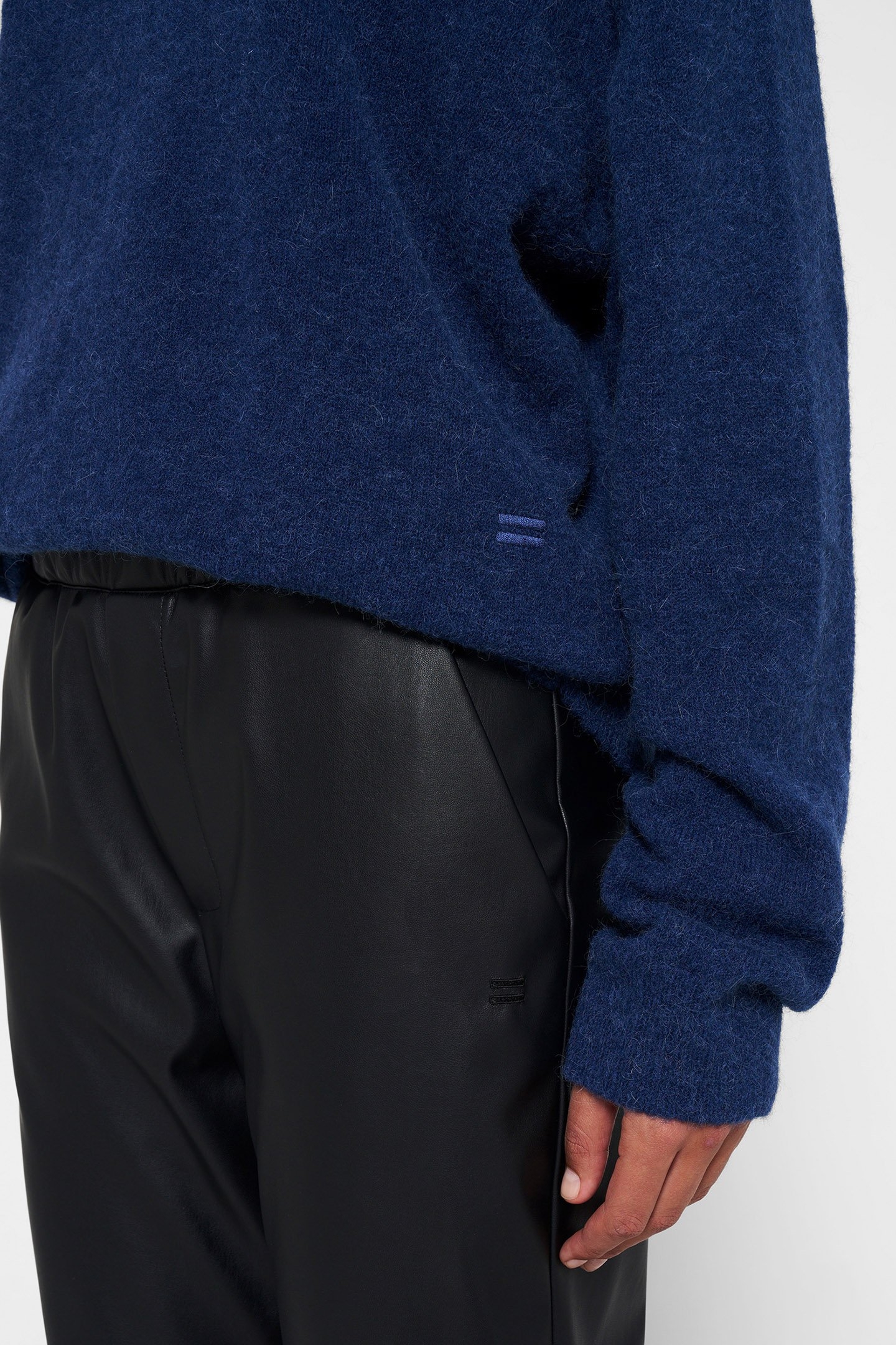 TURTLENECK SWEATER KNIT ELECTRIC BLUE 6