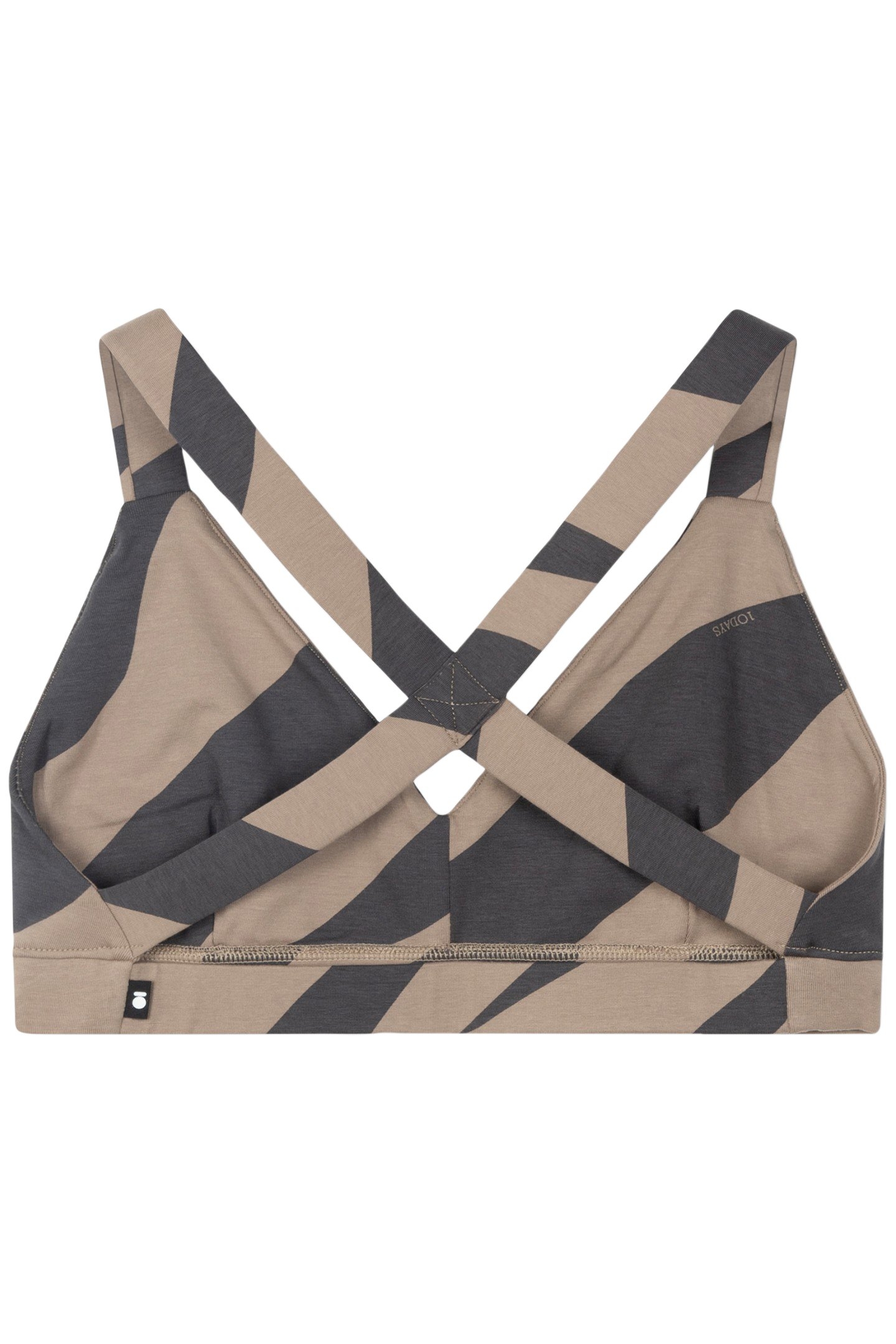 SPORTY BRA ZEBRA WARM TAUPE 5