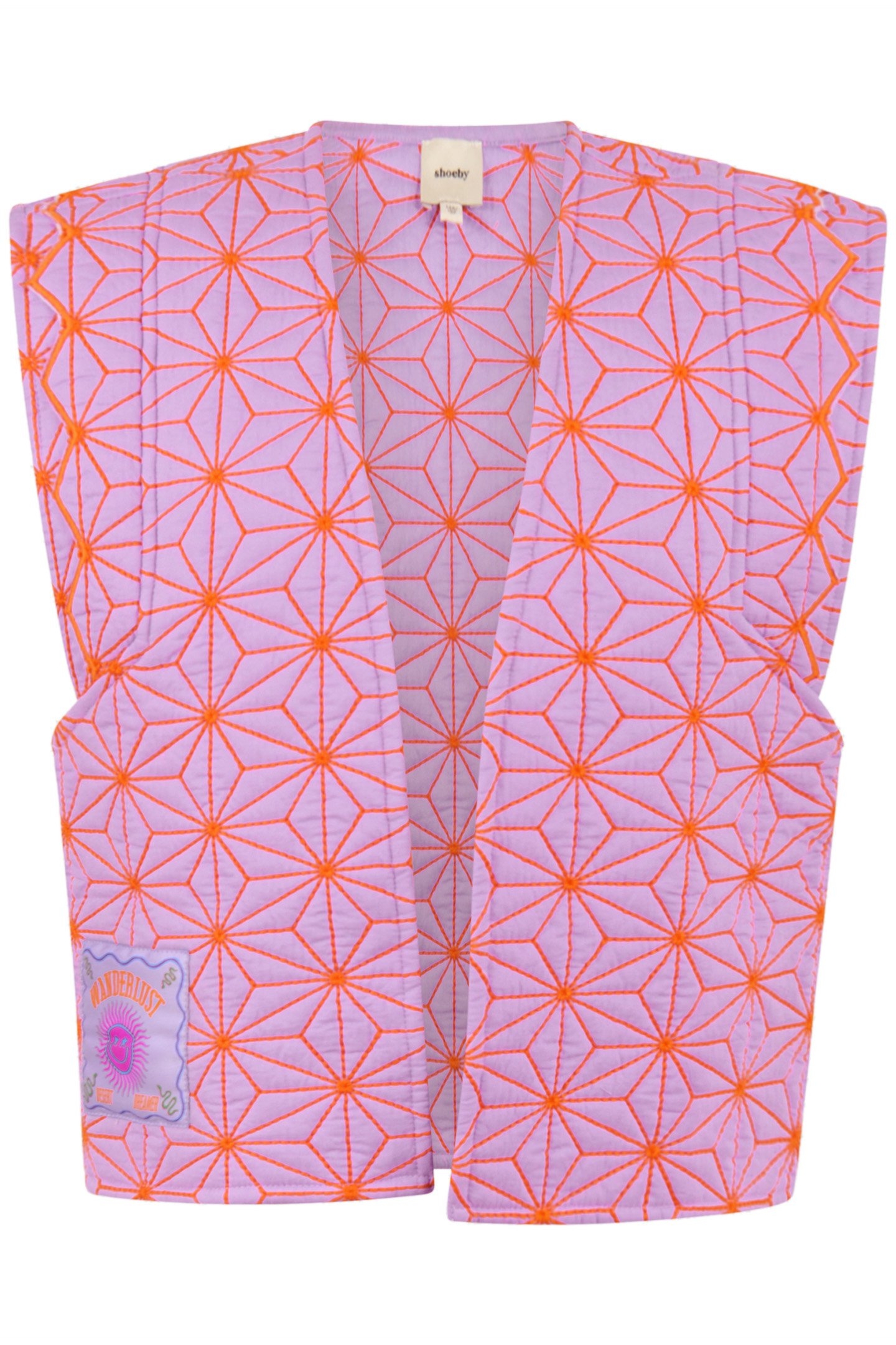 GAA-SBSTITCHED GILET LIGHTPURPLE 4