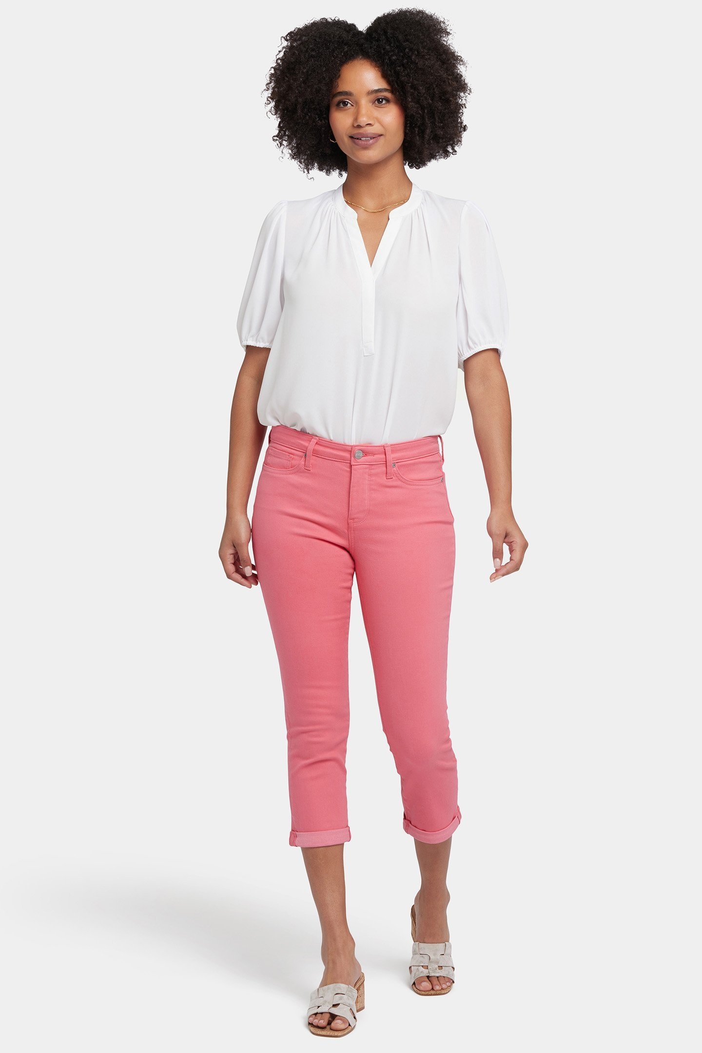CHLOE CAPRI SPICED CORAL 4