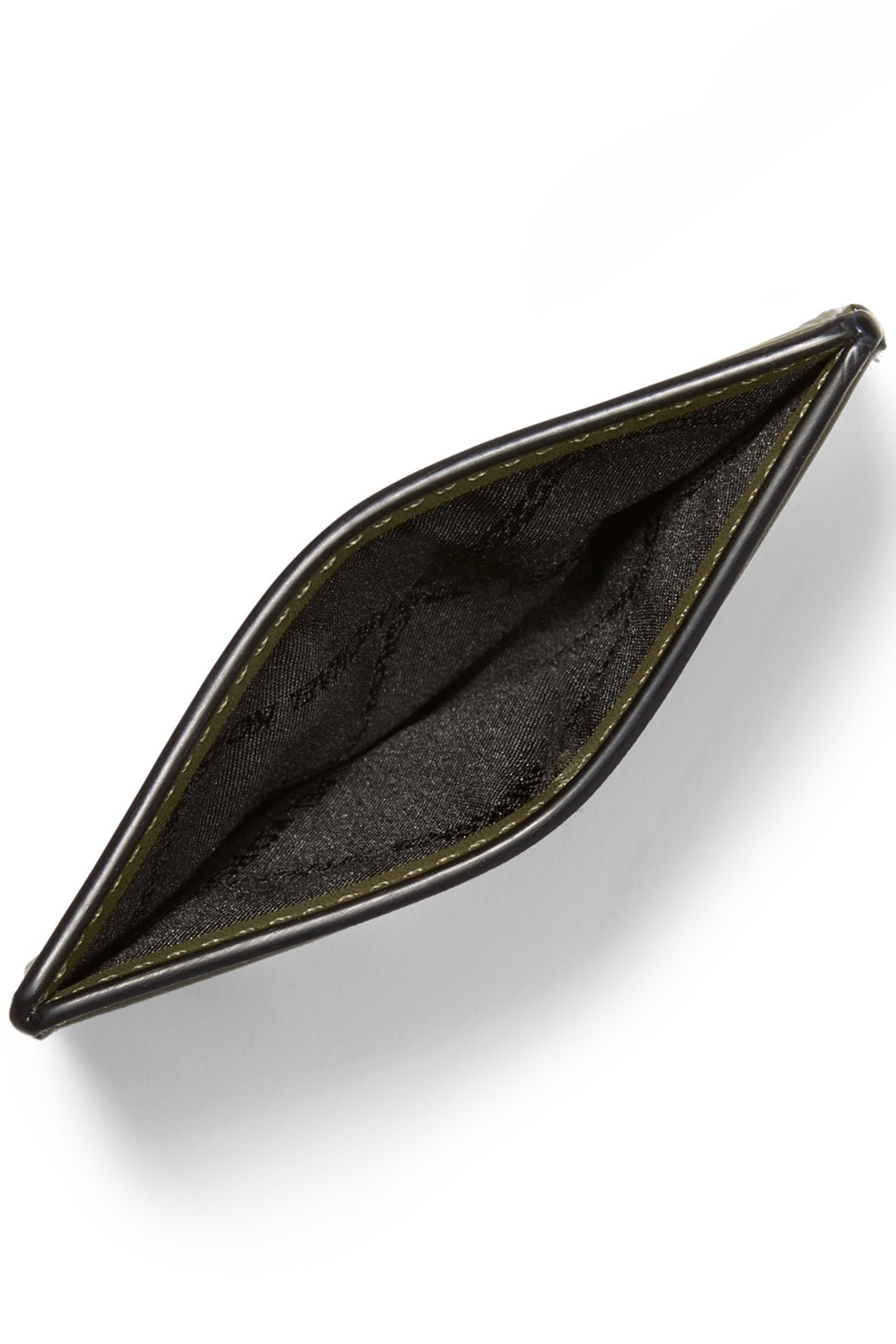 CARD HOLDER IN OLIVE GREEN 2