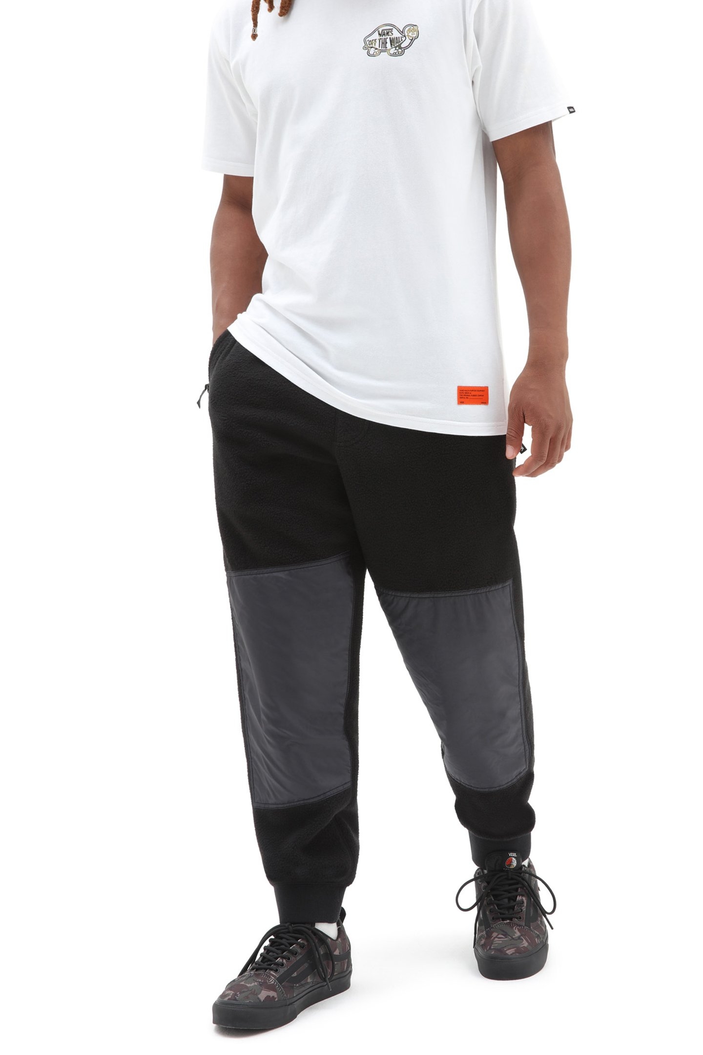 RAEBURN RELAXED FLEECE PANT CHRIS RAEBURN BLACK 1