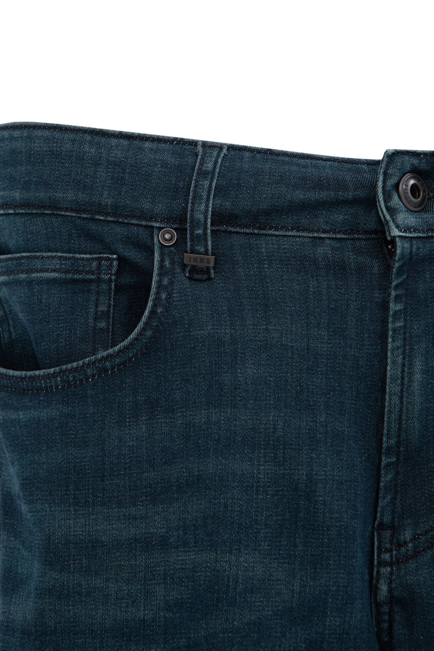 BRUCE WATERLESS BOTTLE GREEN SLIM JEANS 5