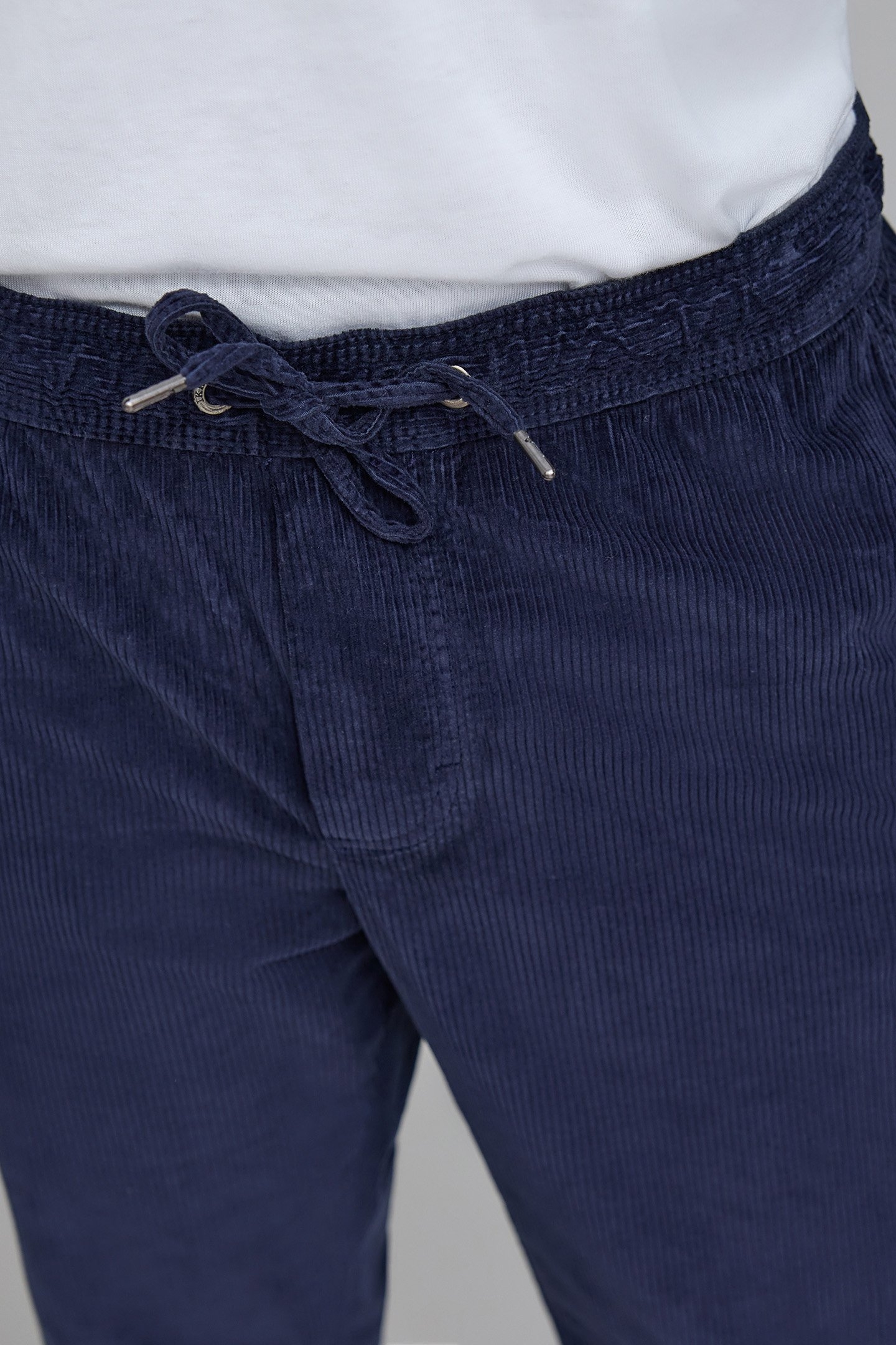 INDIGO CORDUROY JOGPANTS 5