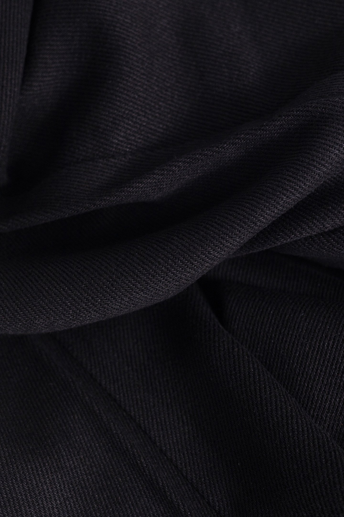 BELTED BLACK BAGGY JEANS IN LYOCELL® WOMEN 8