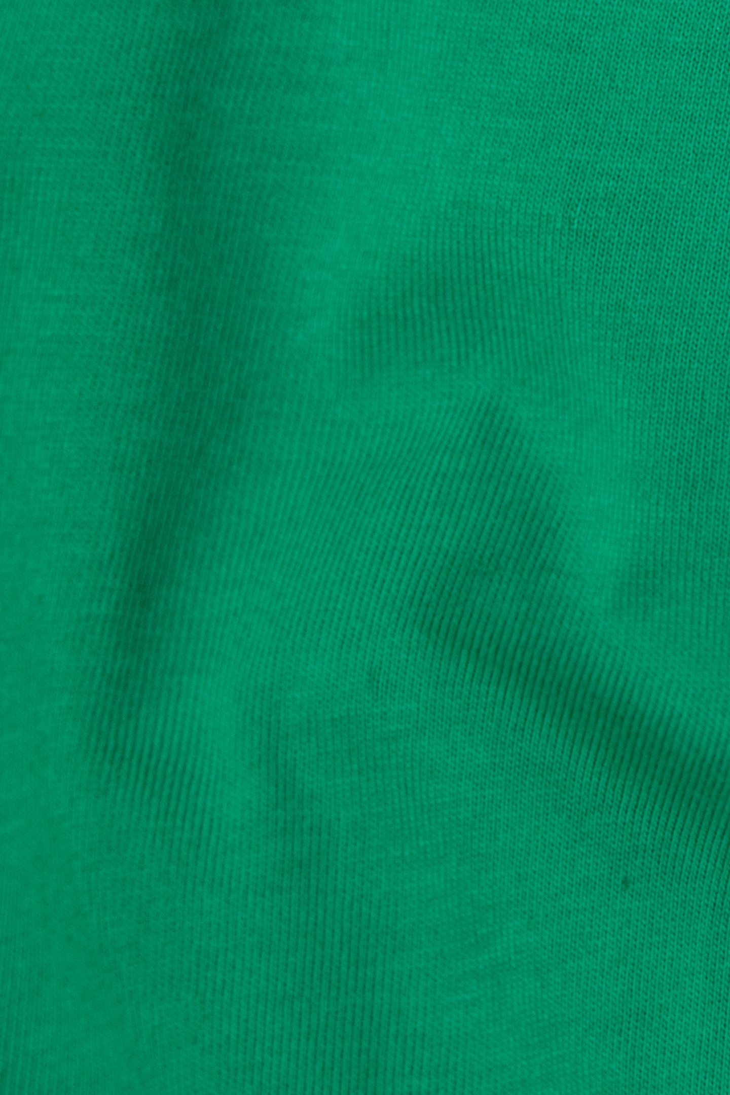 GIRL'S GREEN MULTI-MATERIAL HERRINGBONE T-SHIRT 6