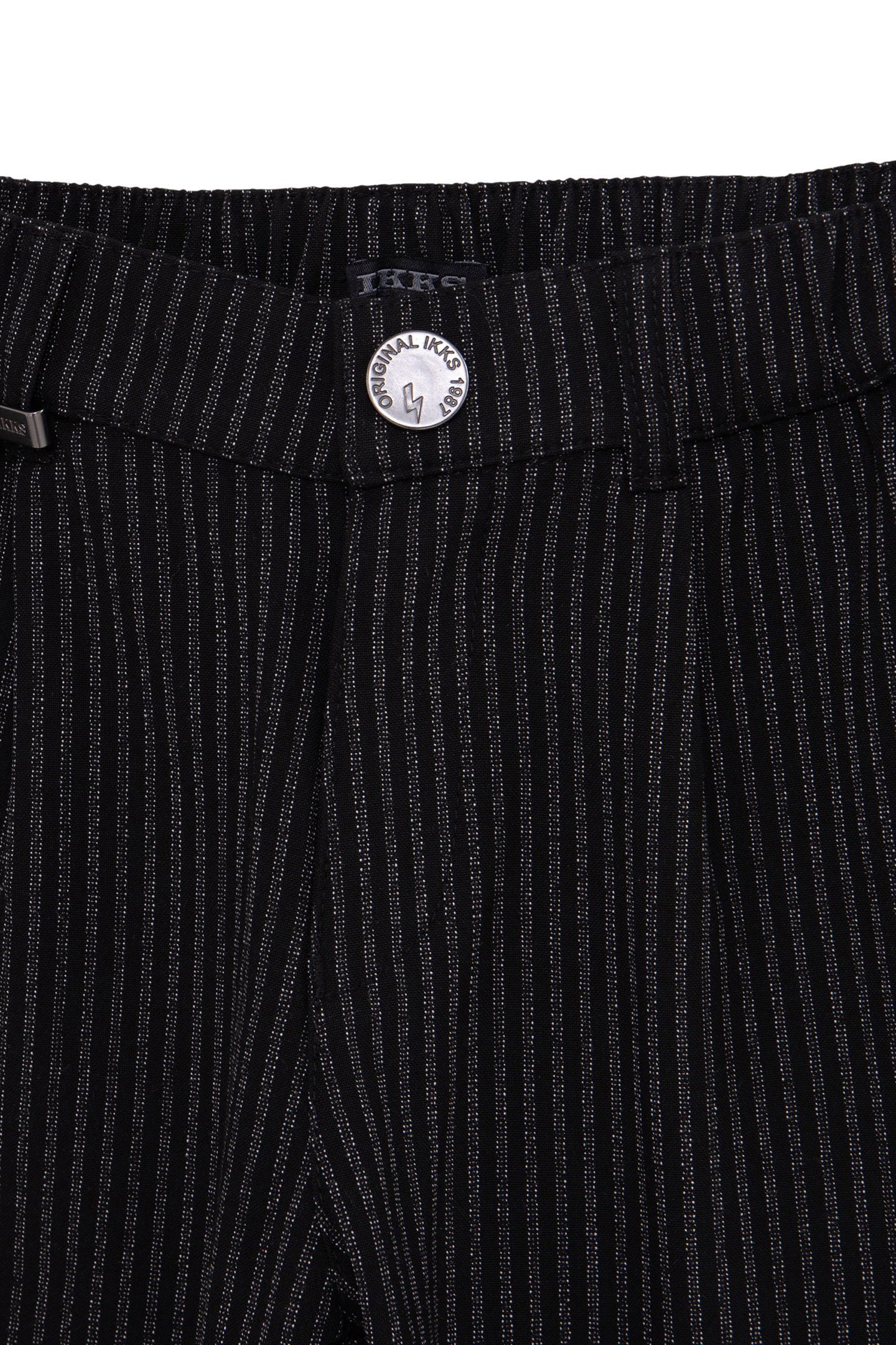 BOY'S BLACK PINSTRIPE PANTS 3
