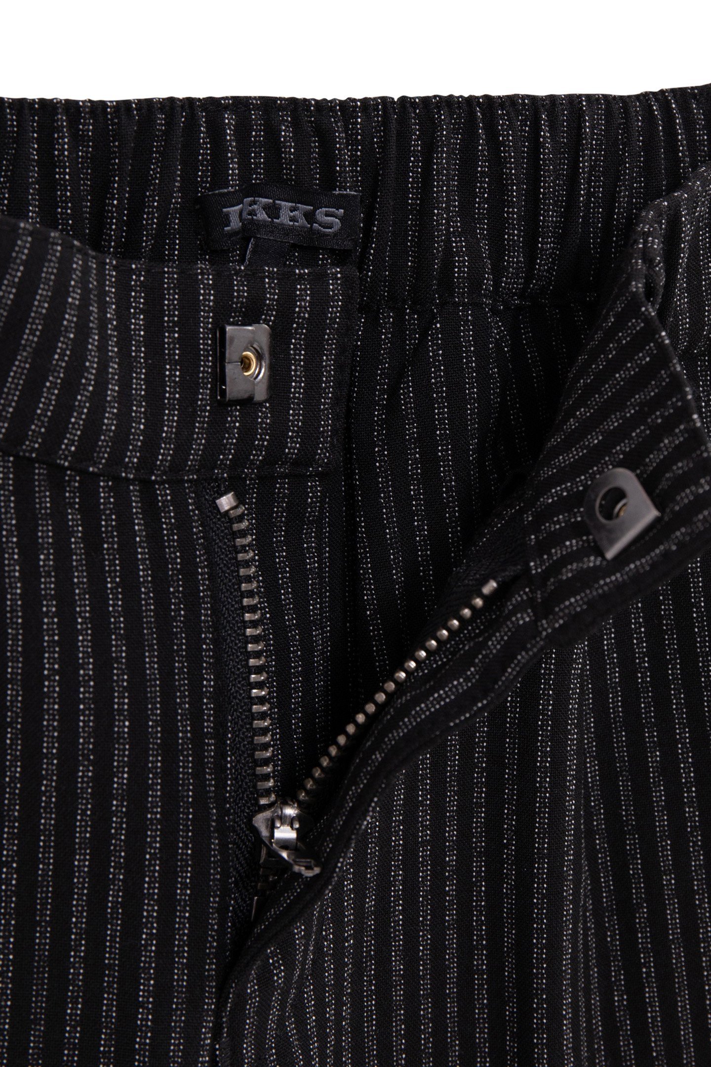 BOY'S BLACK PINSTRIPE PANTS 6