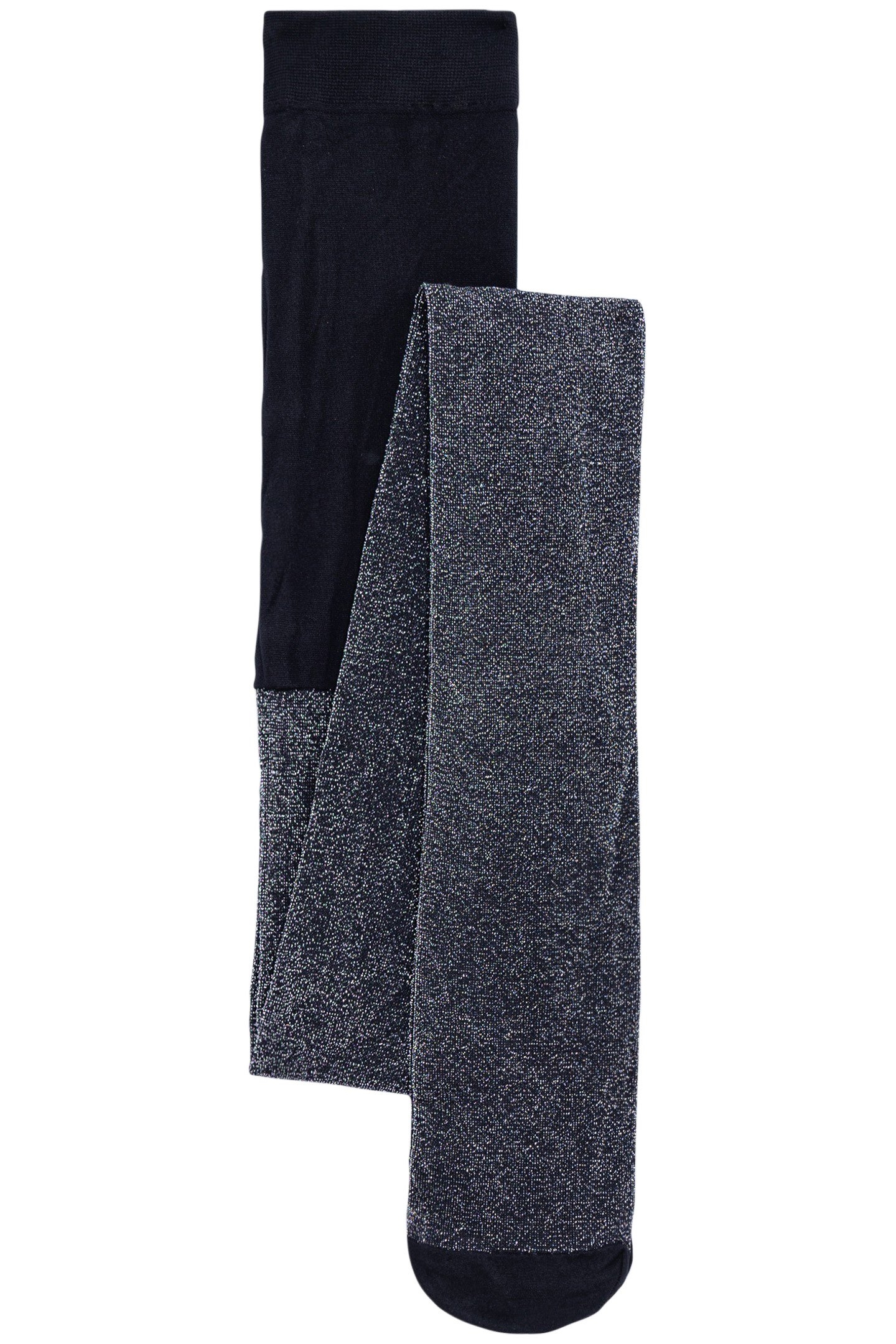 SILVER TIGHTS IN GIRL'S VOILE 2