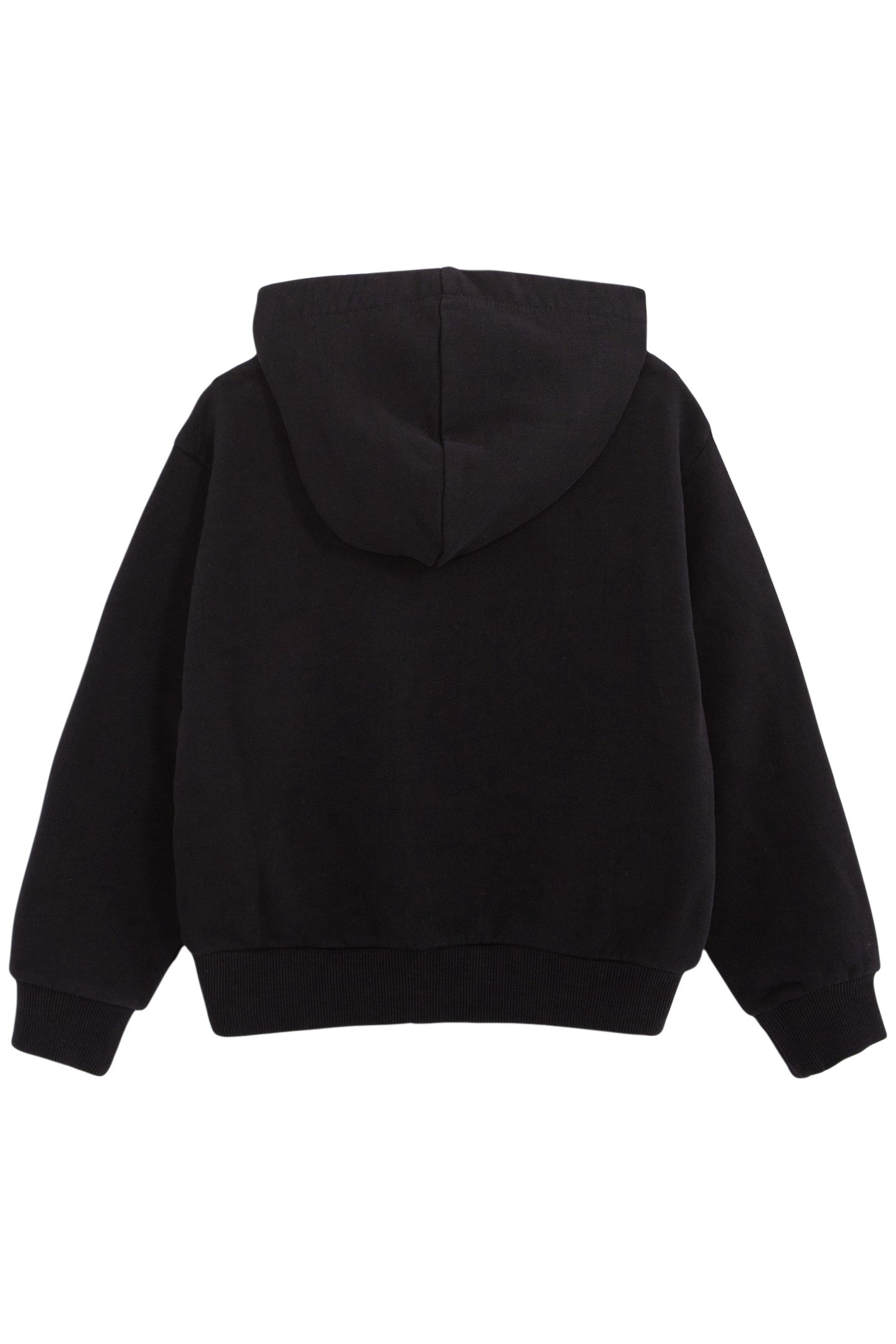 GIRL'S BLACK LOOK-LEOPARD EMBROIDERED SEQUINS SWEATSHIRT 2