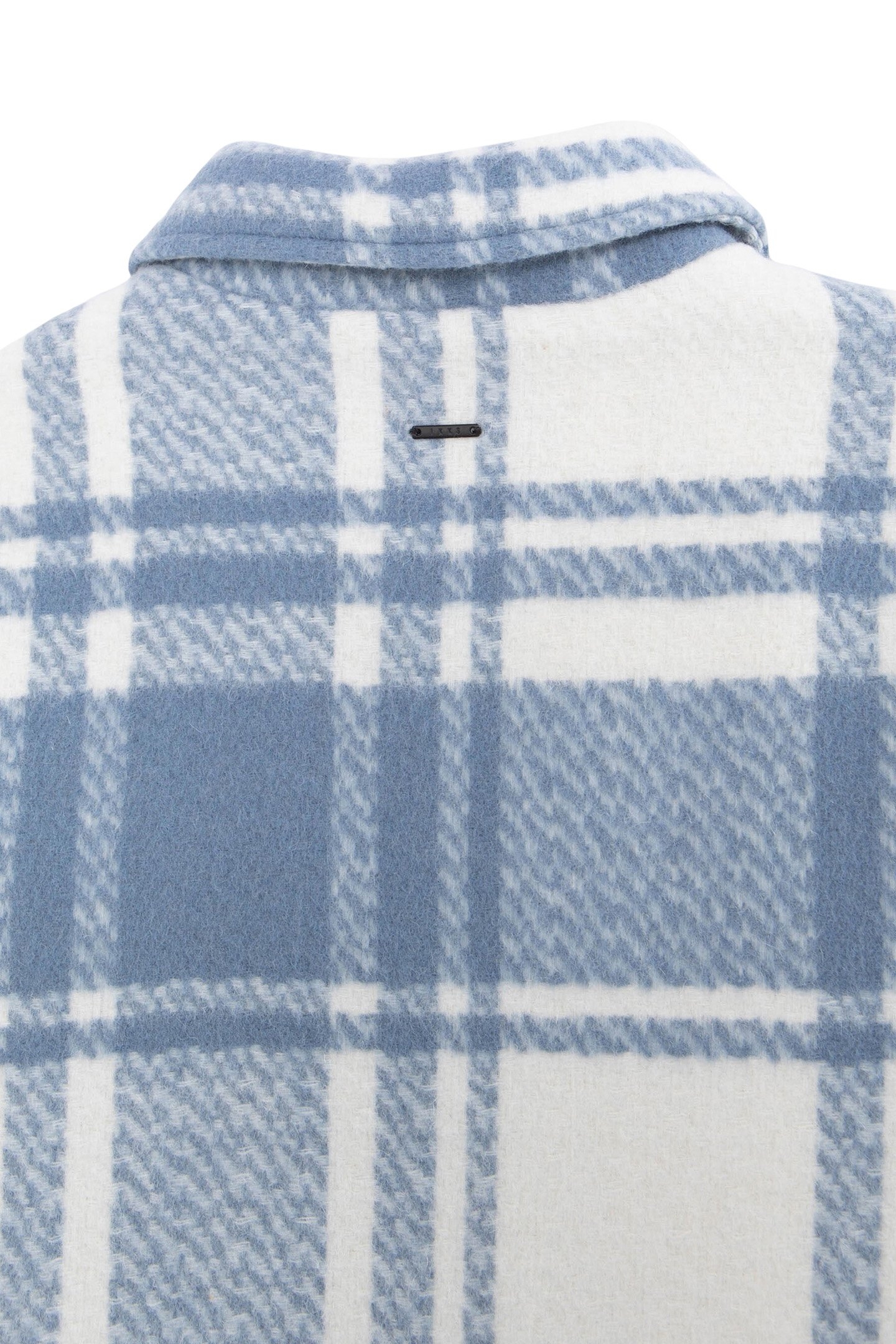 BOY'S BLUE WOOL PLAID JACKET WITH LINING 7