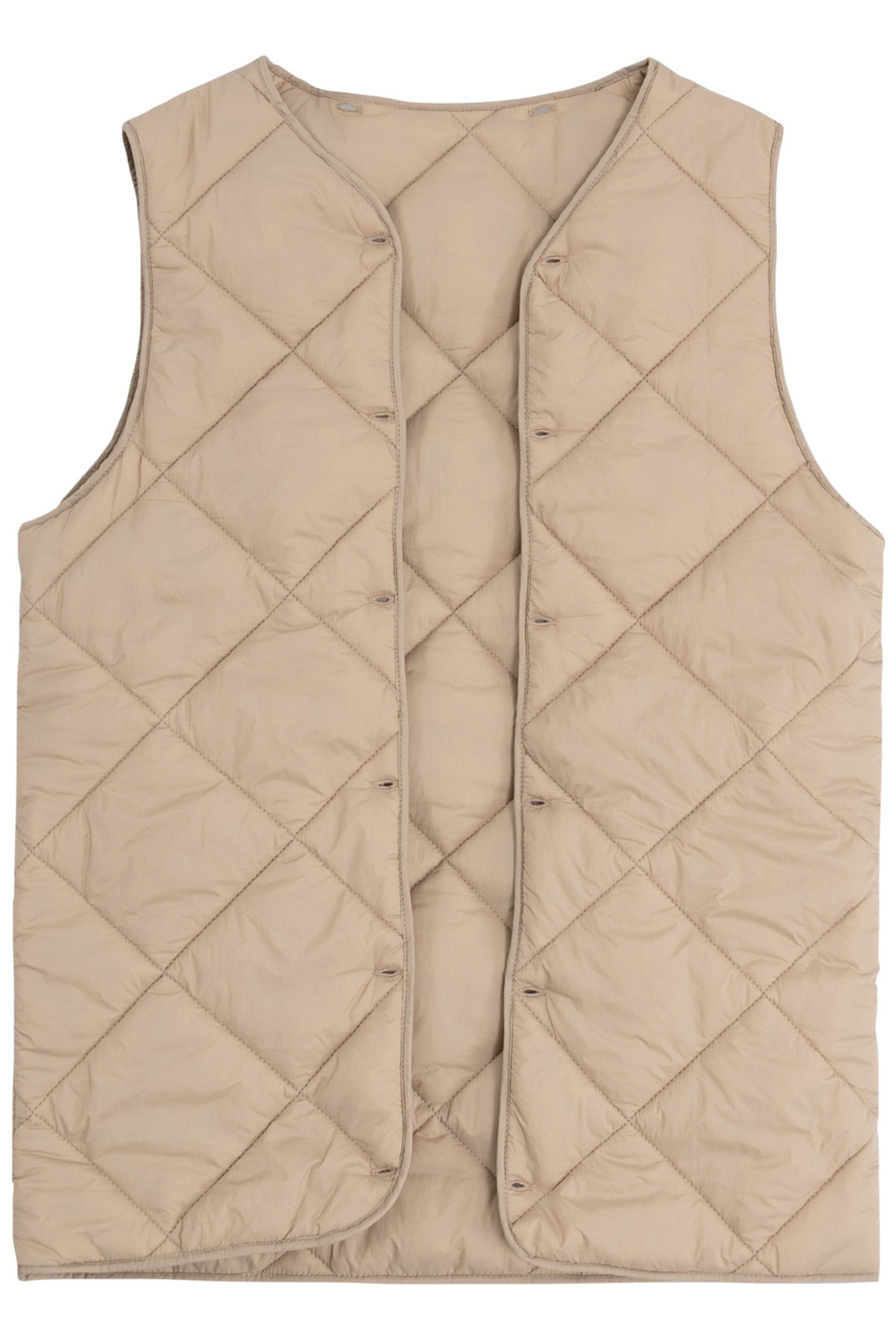 GIRL'S 4-IN-1 KHAKI PARKA, REVERSIBLE PADDED JACKET, GILET 6