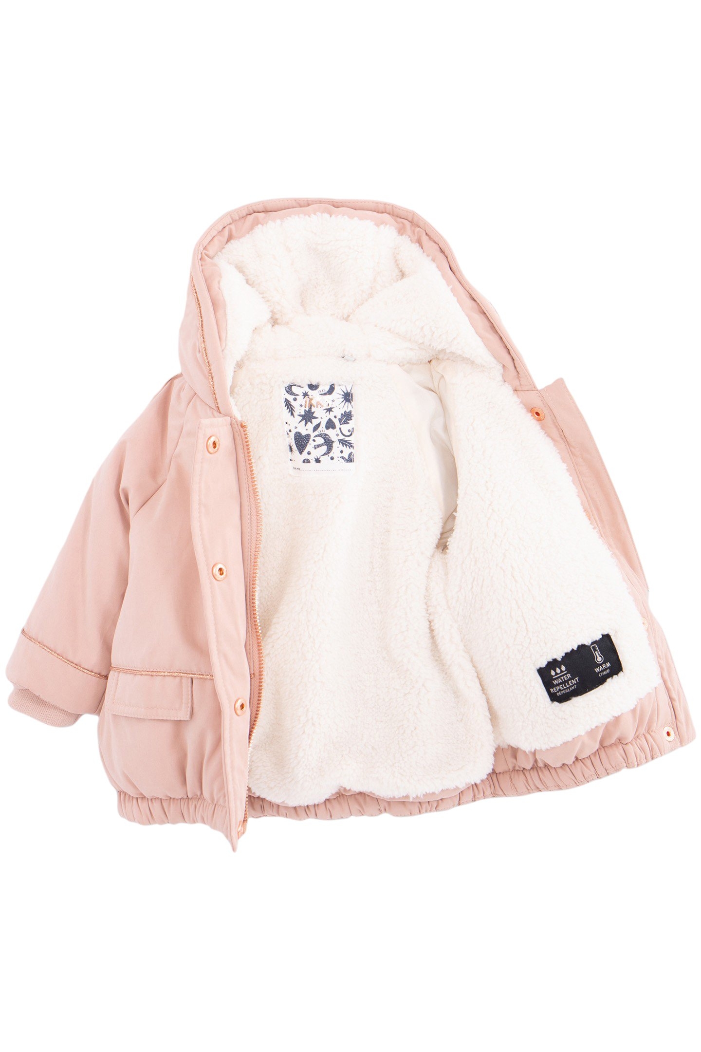 PINK BABY GIRL PARKA 3