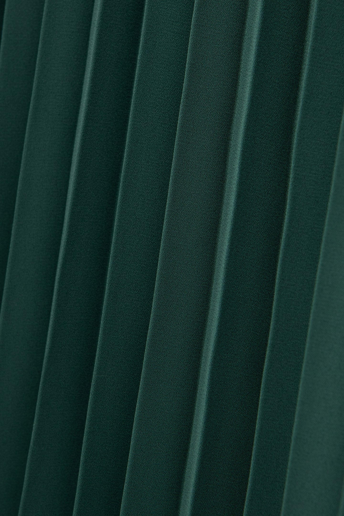 NIGHT GREEN PLEATED DRESS 8