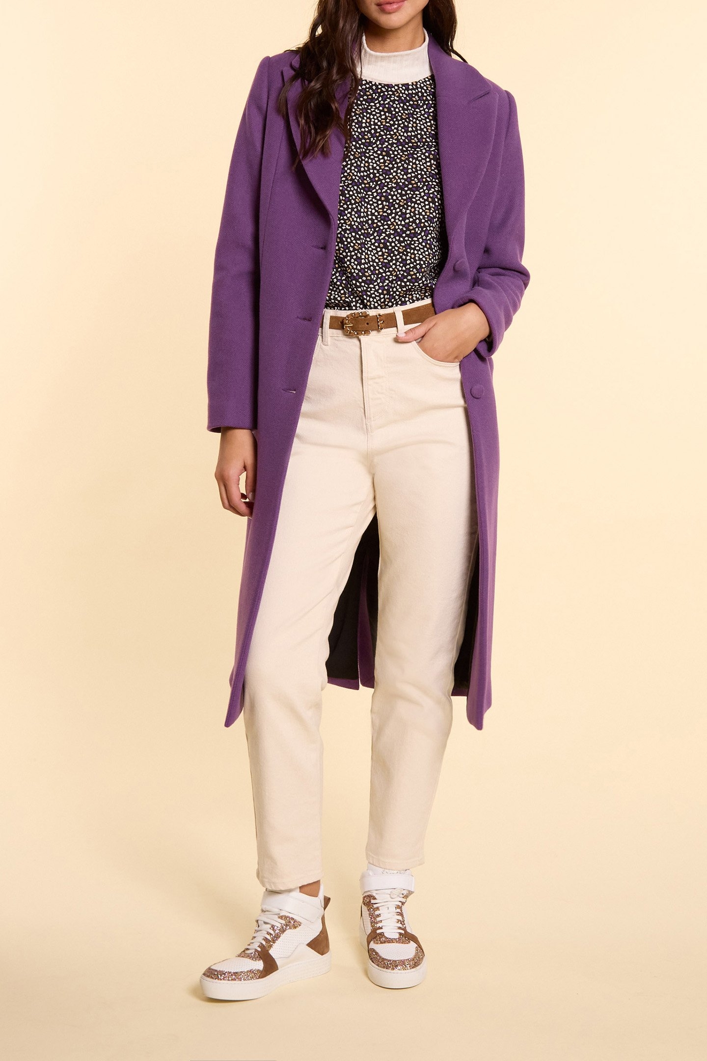 BLACK TOP WITH MICRO FLORAL-LEOPARD PRINT 5