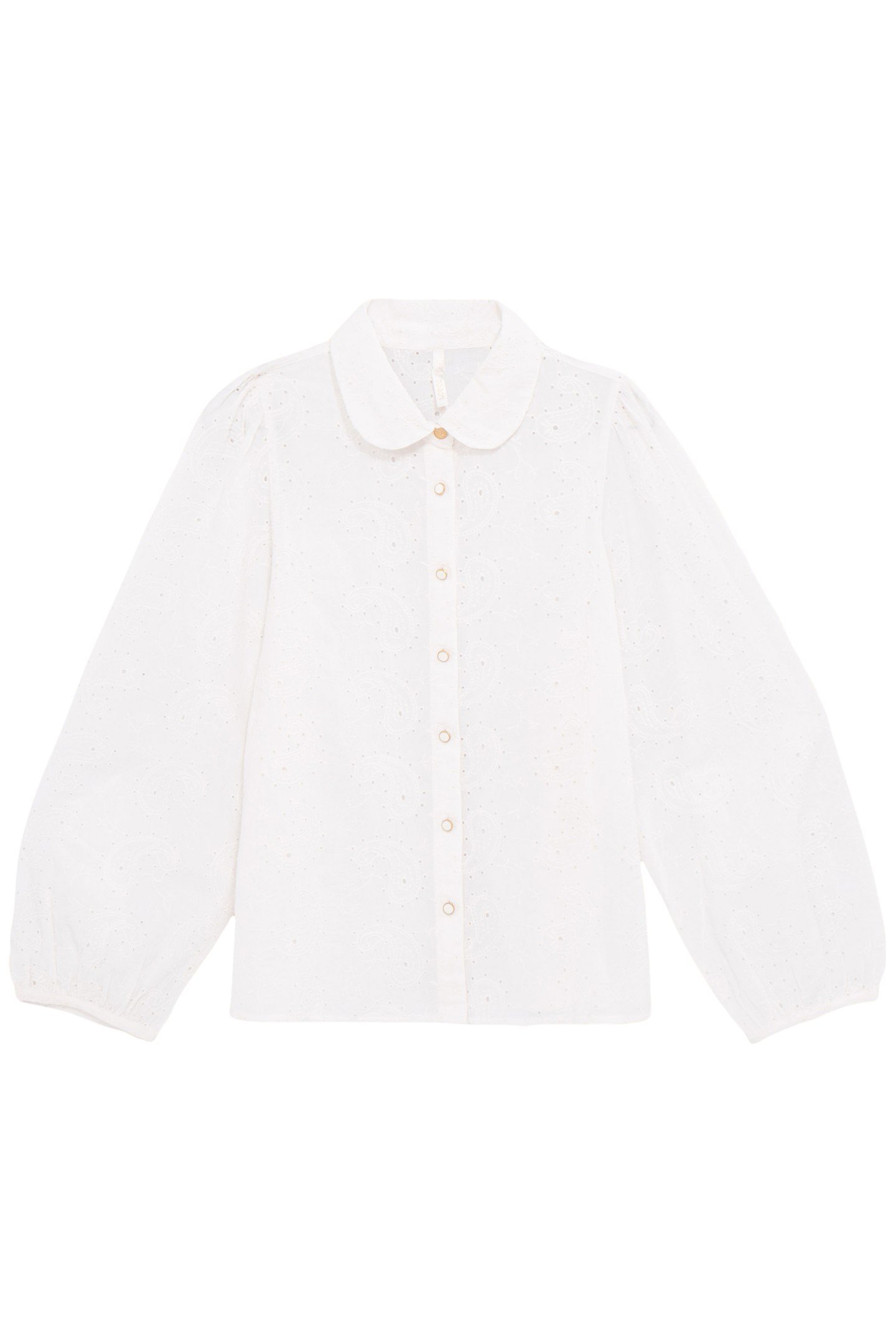 ECRU ENGLISH EMBROIDERY SHIRT 3