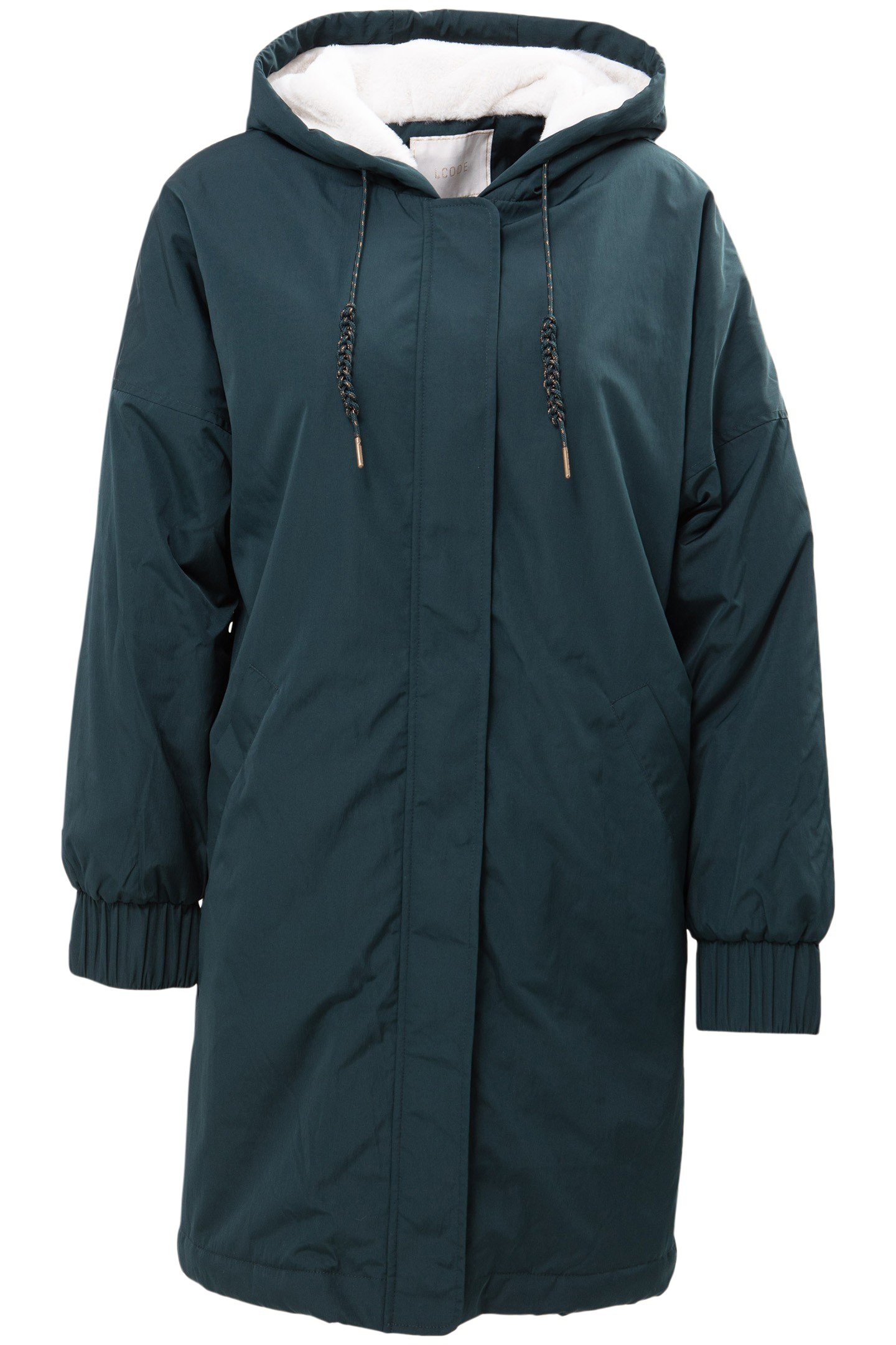 GREEN NYLON PARKA 3