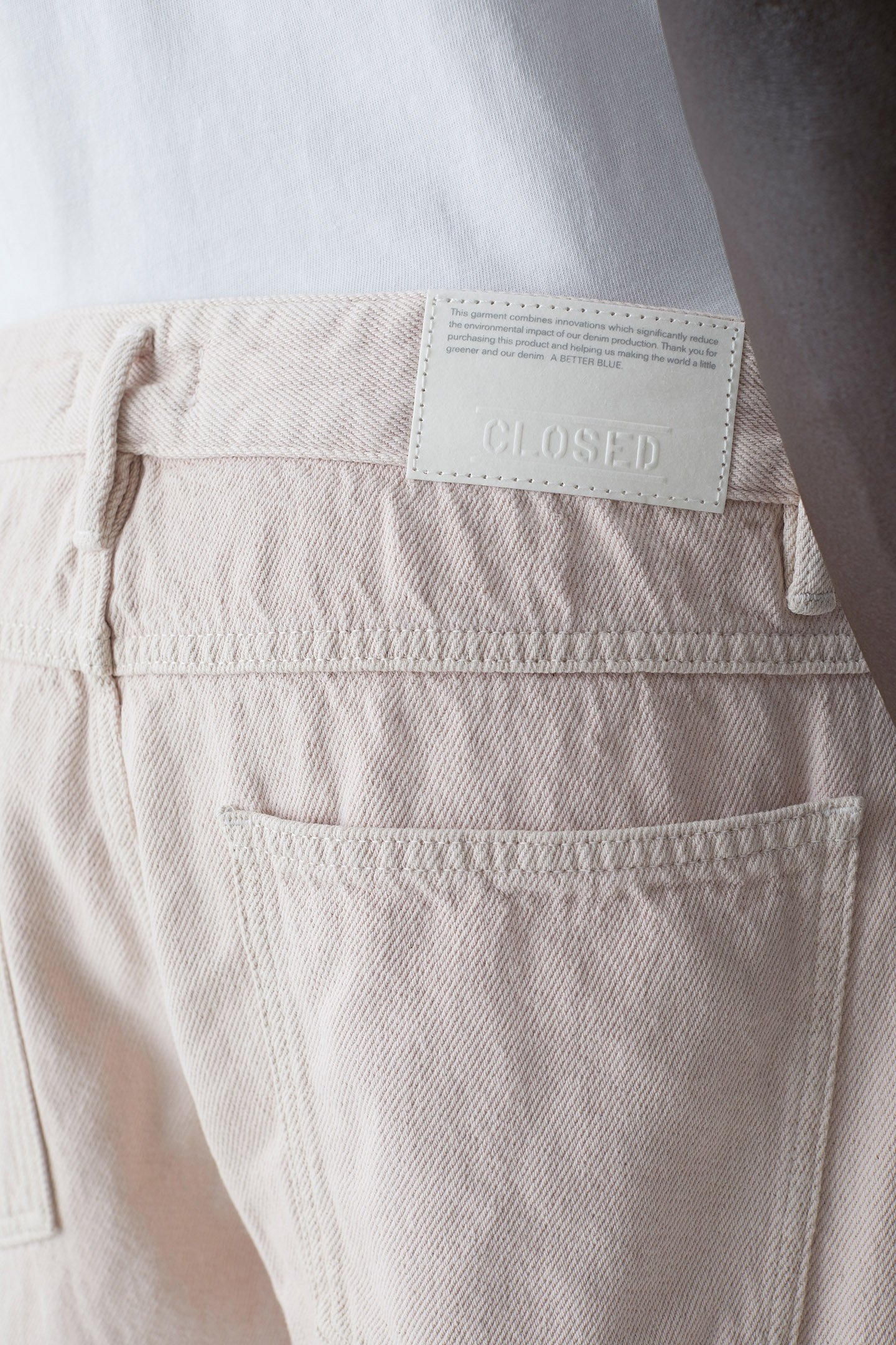 X-LENT TAPERED JEANS PINK HYDRANGEA 6