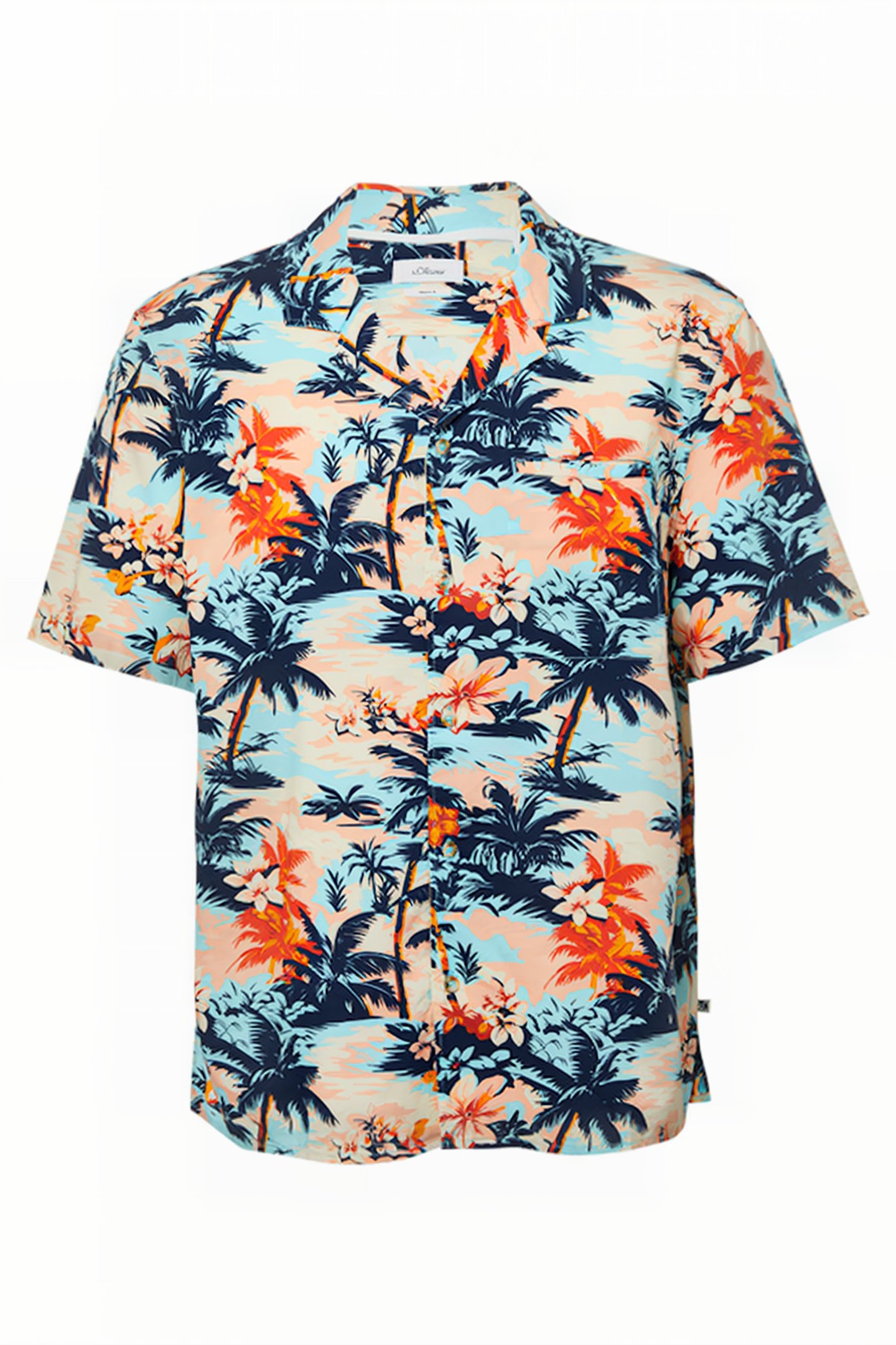 S.OLIVER SHIRTS BLUE GREEN 4